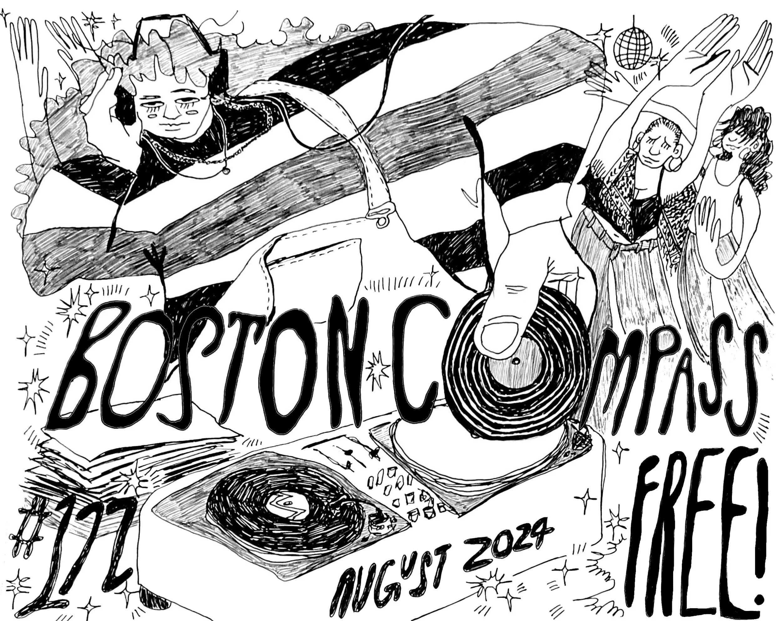 Boston Compass Issue #172 Featured Artist cover