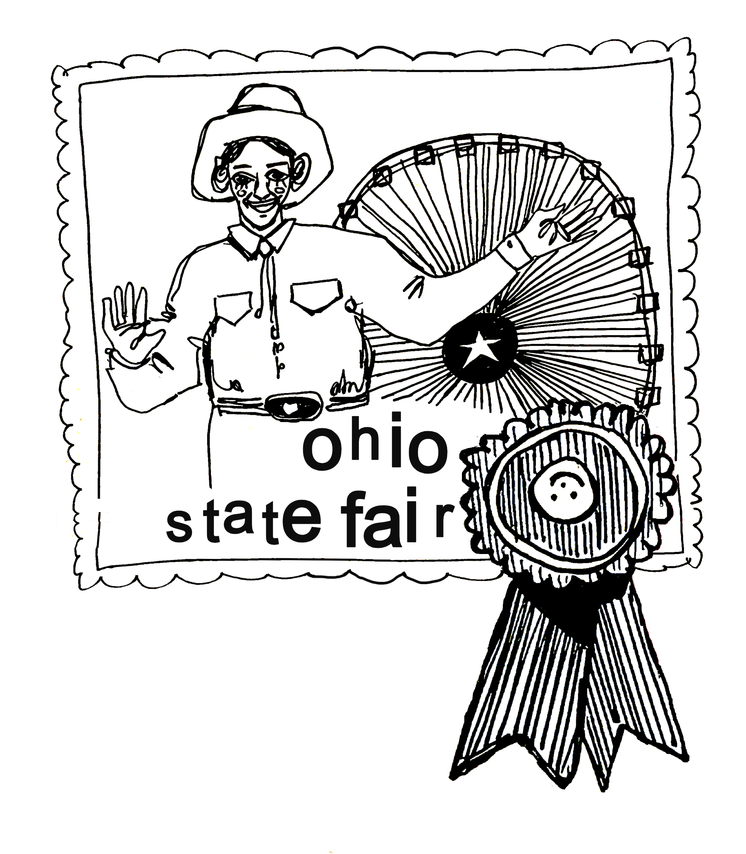 Ohio State Fair t-shirt variation #1