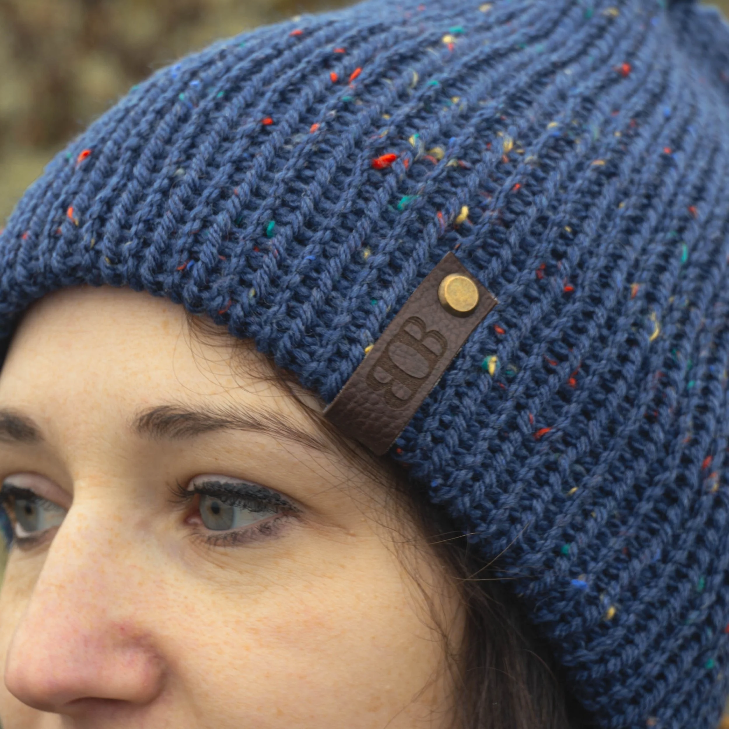 Blue Pop Tweed