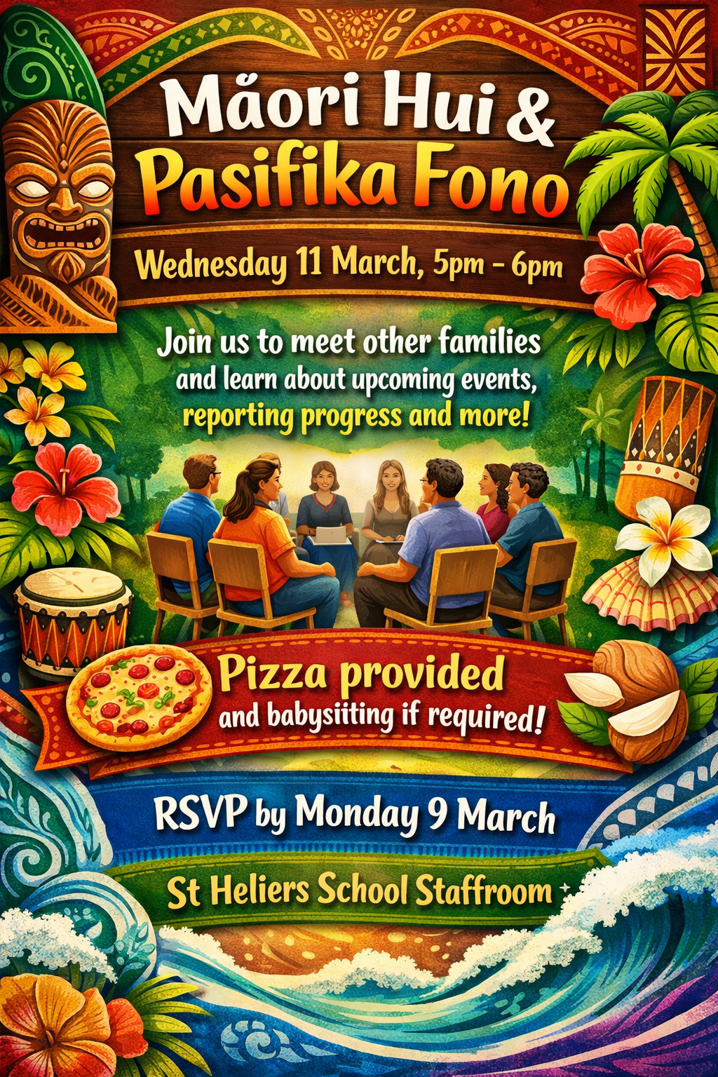 Māori Hui and Pasifika fono