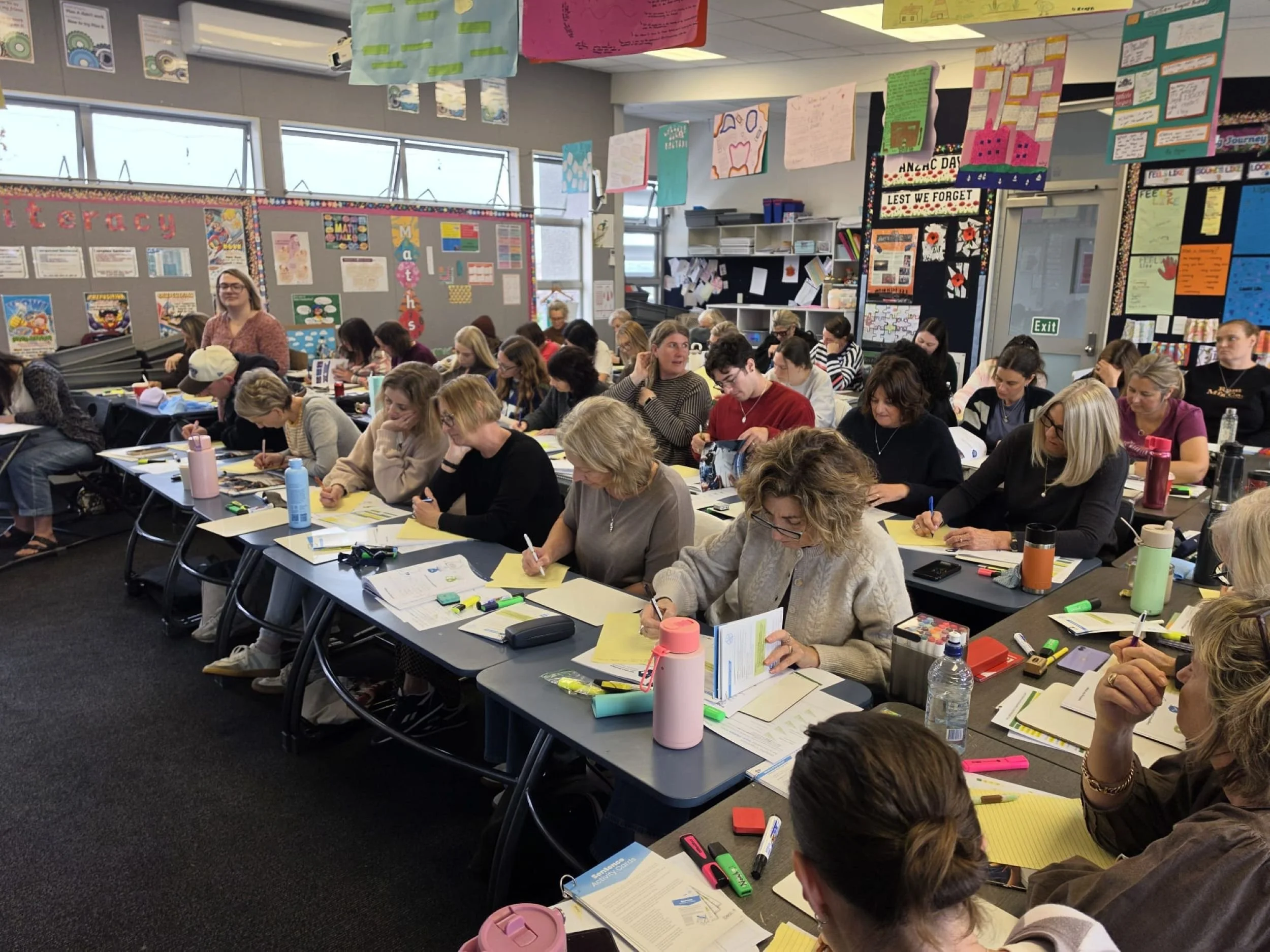 What the Staff Did on Staff Only Day