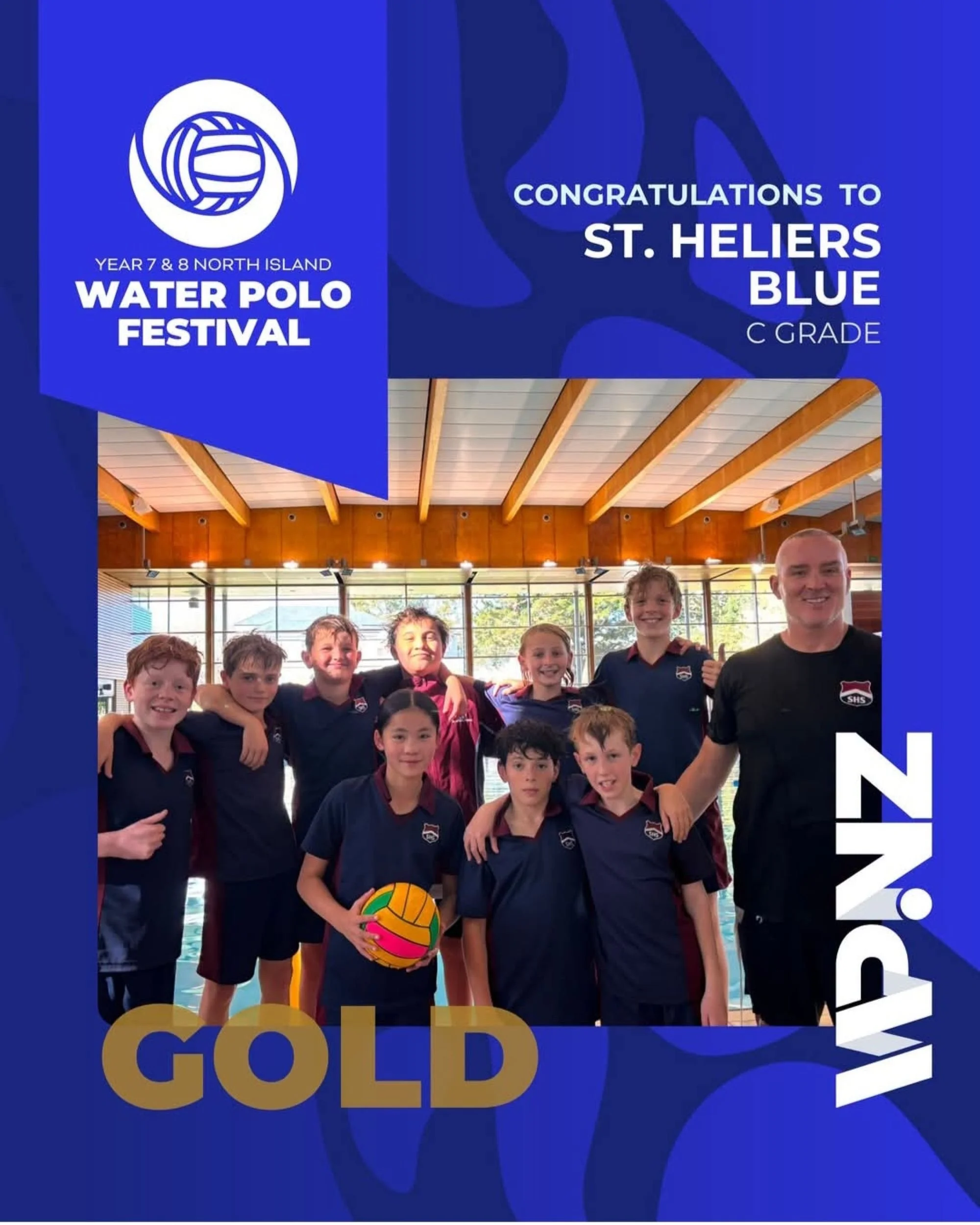 St Heliers Strikes Gold at Water Polo Winter Festival