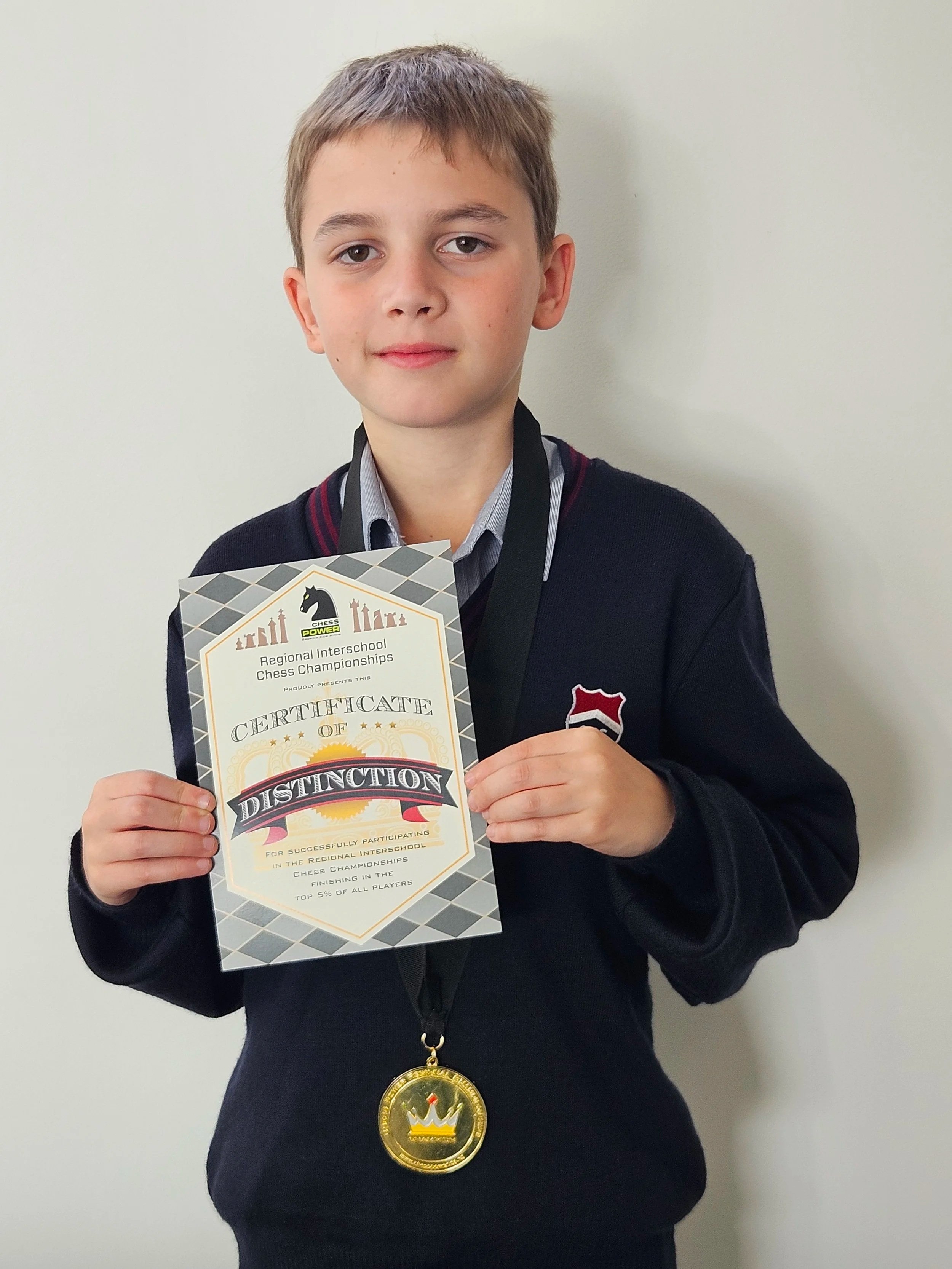 Our Auckland Chess Champion!