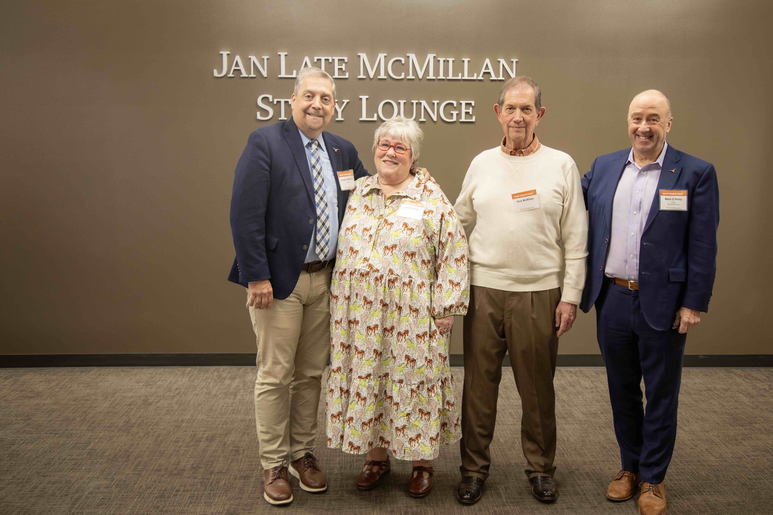 Jan Late McMillan Study Lounge Opening & Dedication Photo 4
