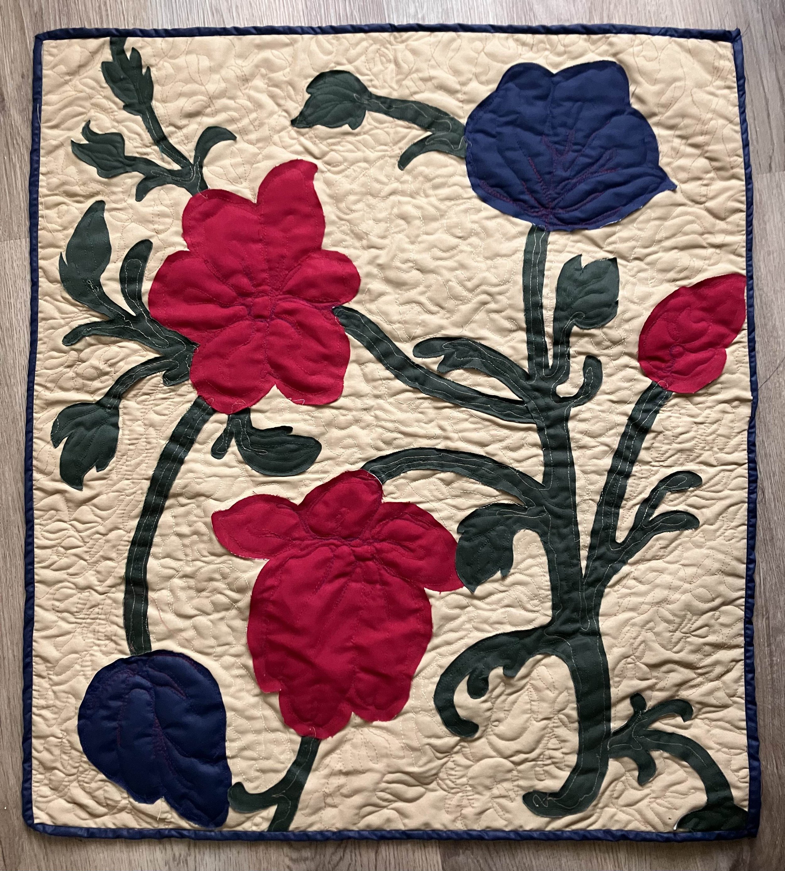 "Music Box" Quilt (38" x 35")