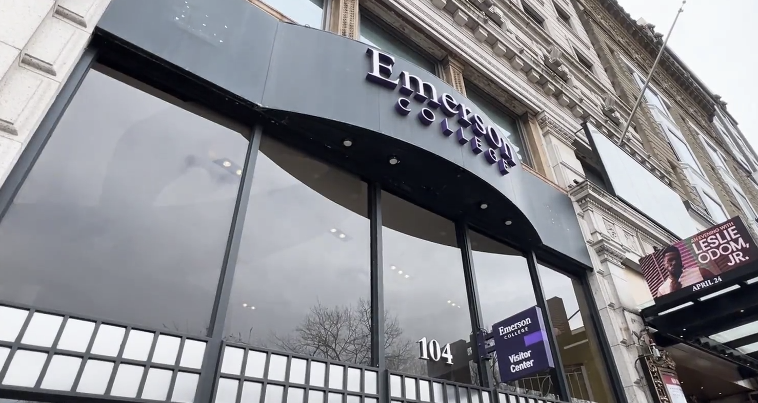 Emerson College: where voices hit a brick wall.