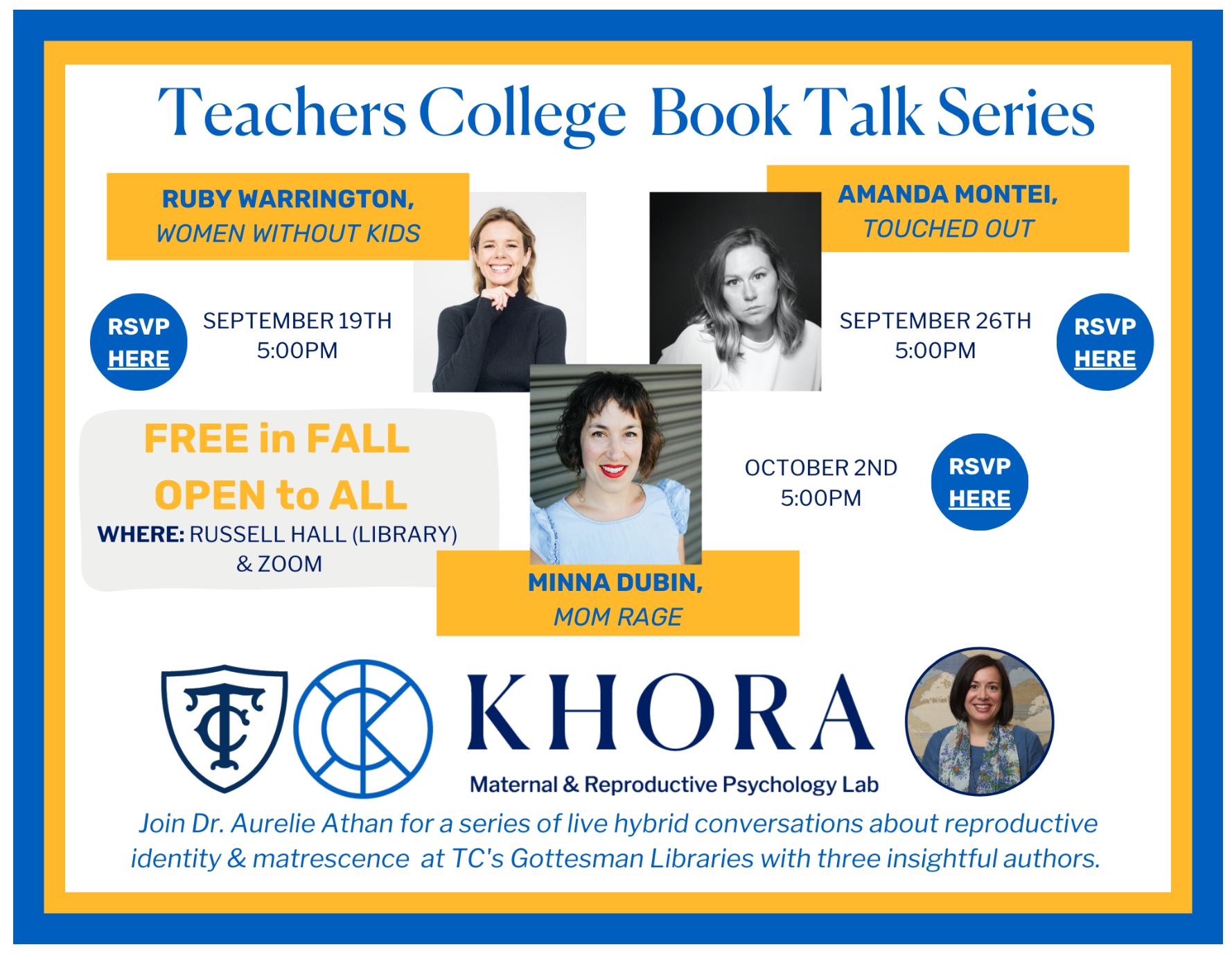 Fall 2024 Book Talk Series