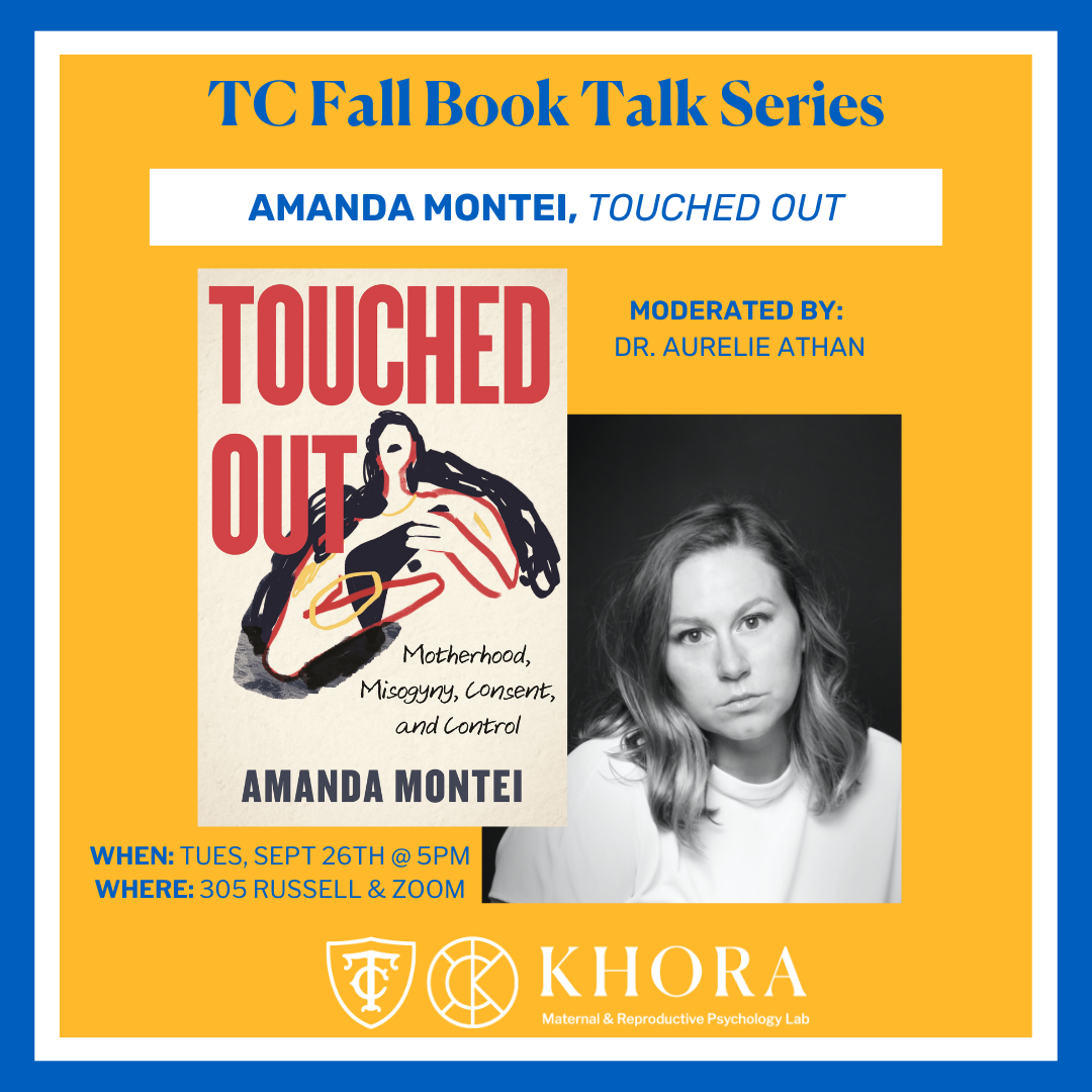 TC Fall Book Talks - Amanda Montei - Touched Out