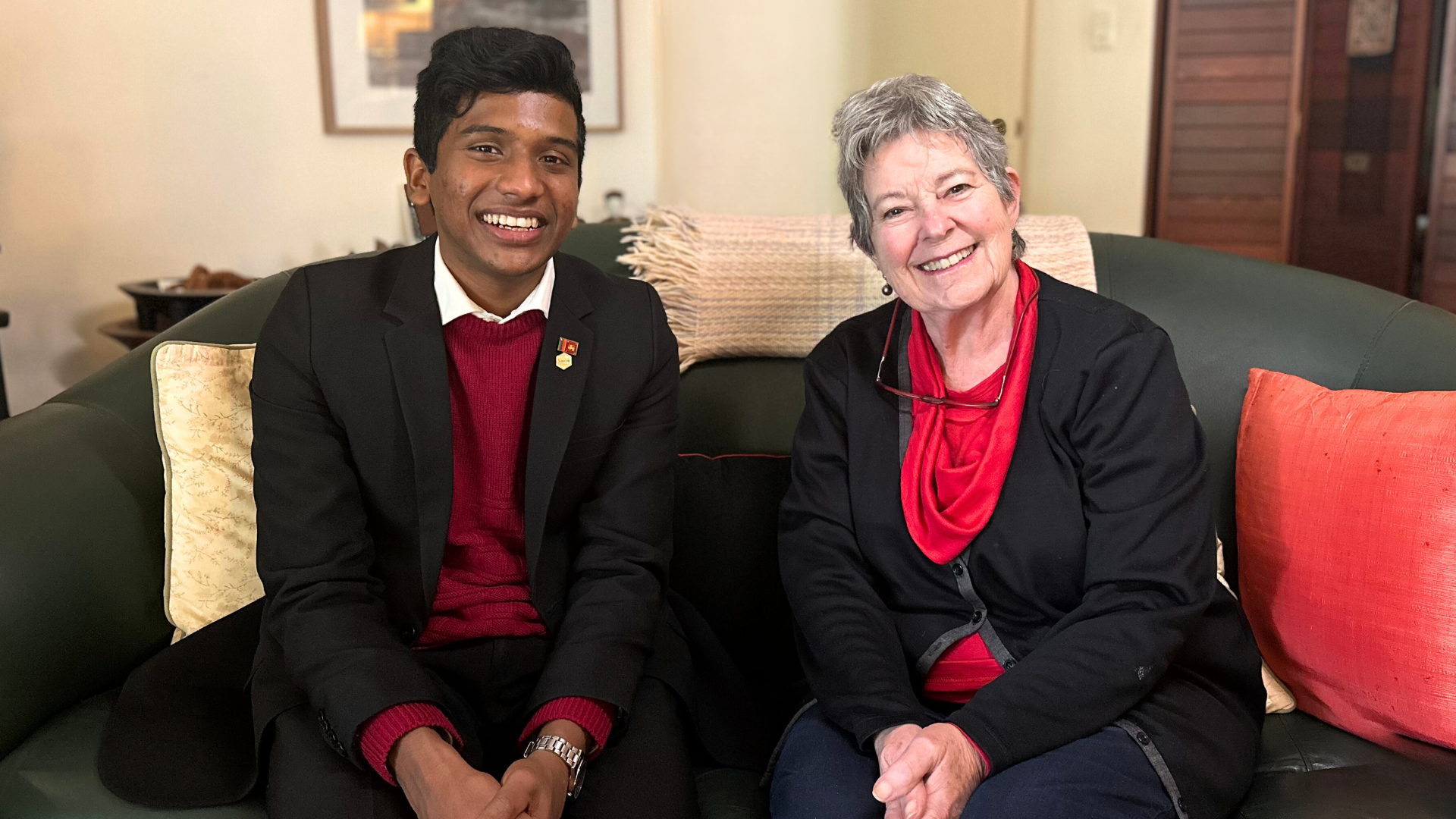 Resident to President: Sue Boyd and Geemal Jayawickrama