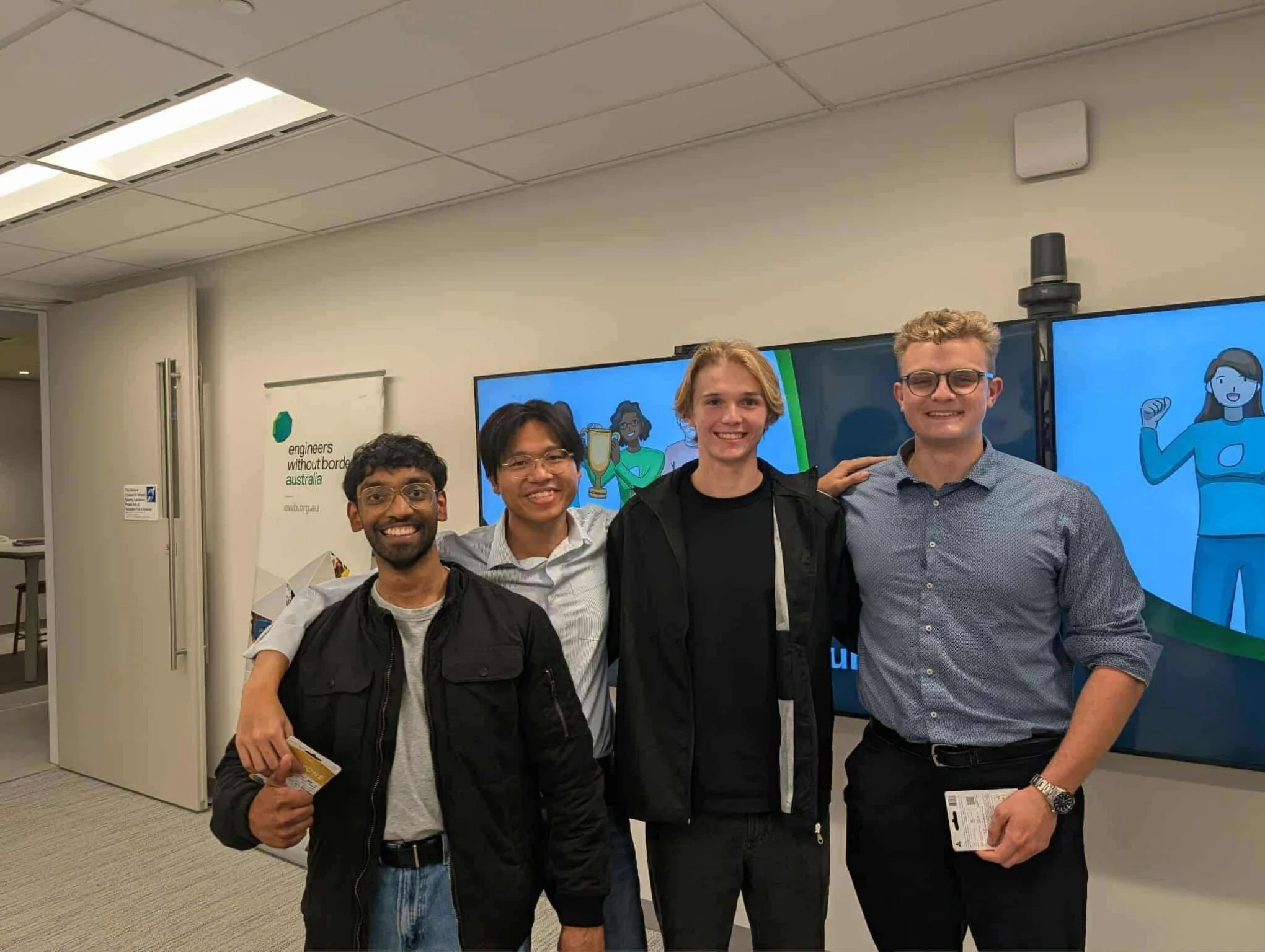 St Cat’s residents at the Engineers Without Borders Australia × Aurecon Design Challenge in Perth.
