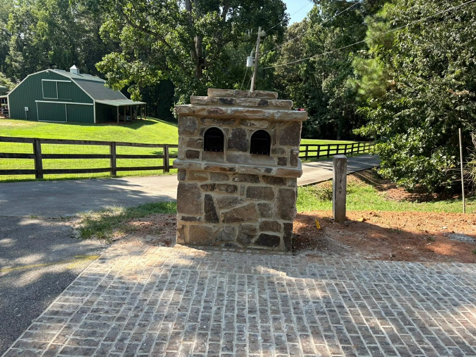 Custom Masonry Mailboxes