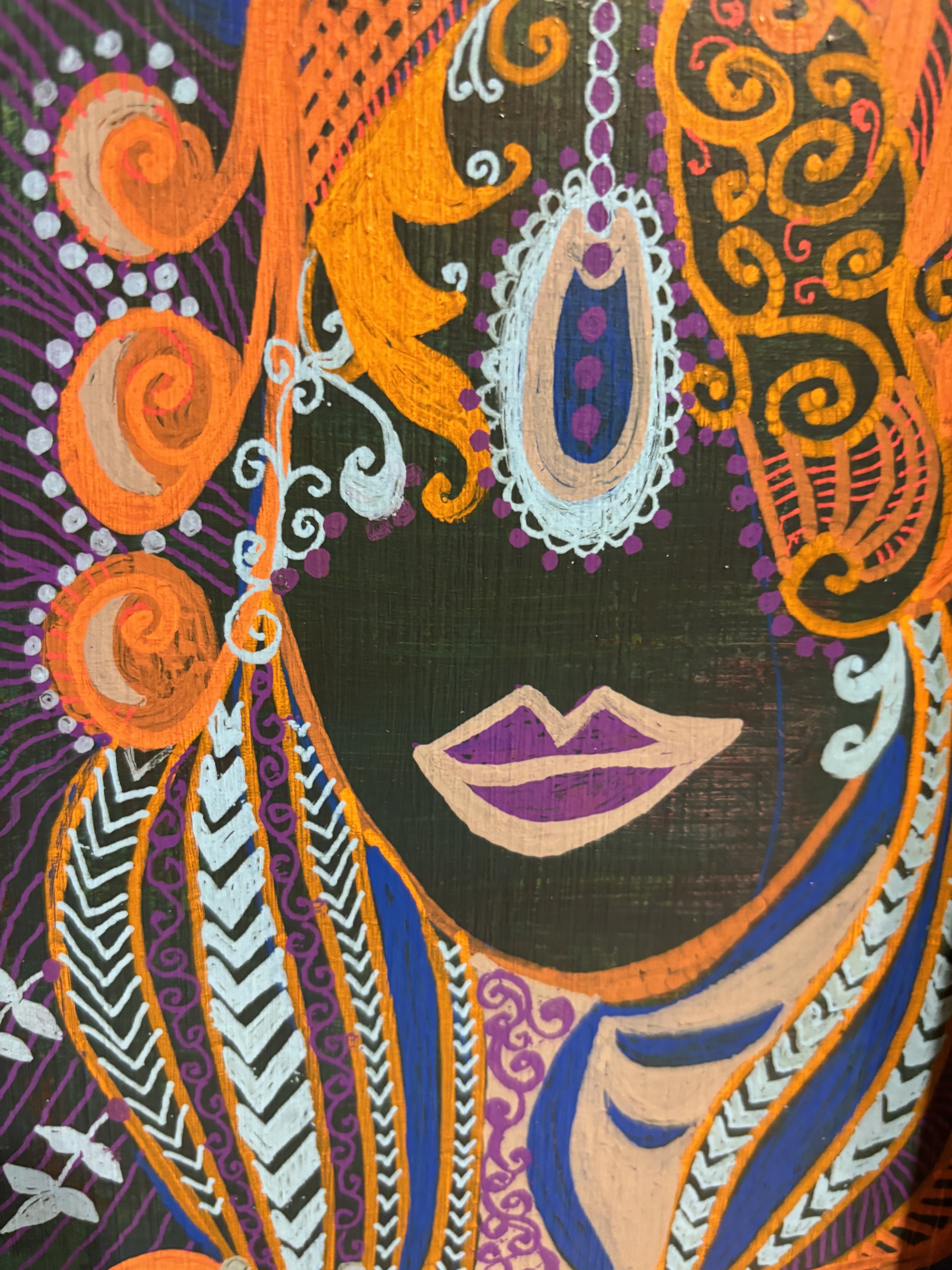 Hand Painted Decorative Tray