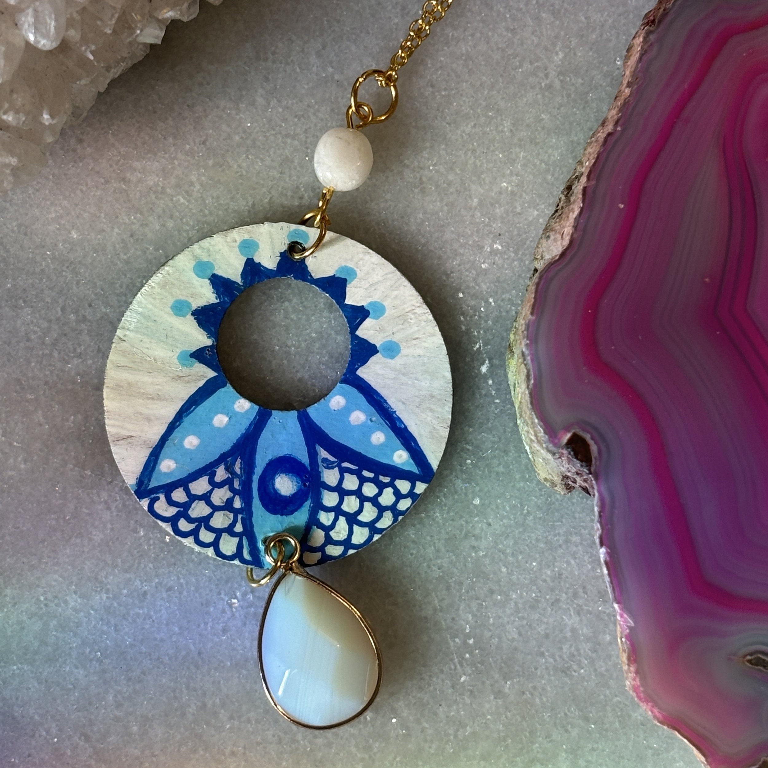 N15: Blue Necklace