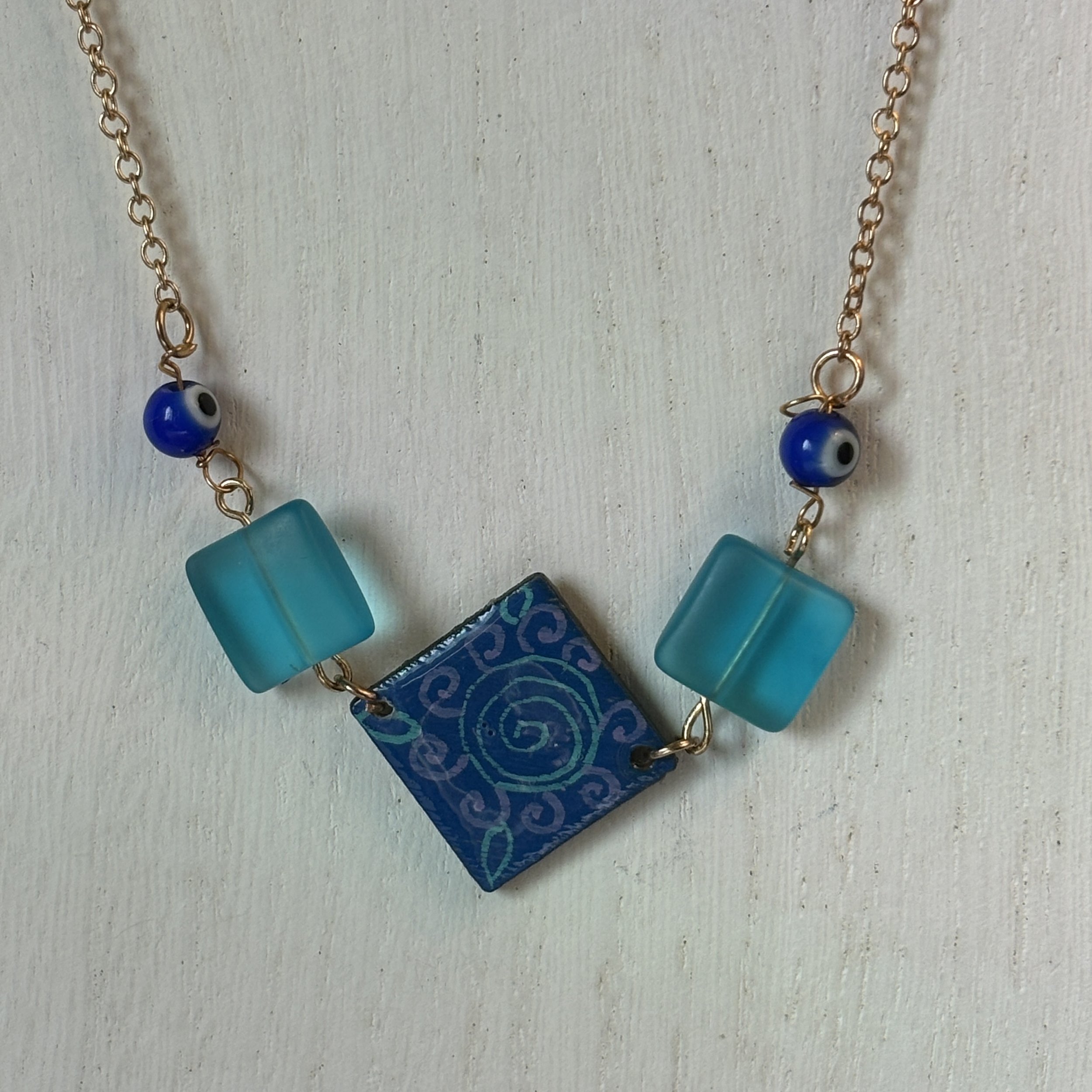N4: Blue Necklace