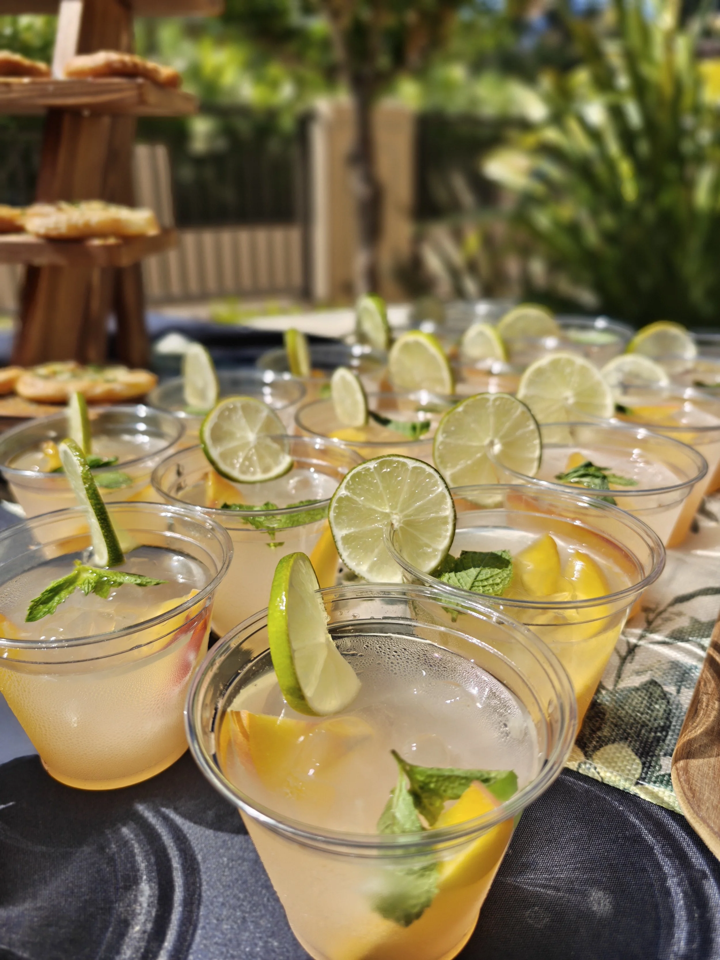 Spiked Peach Lemonade