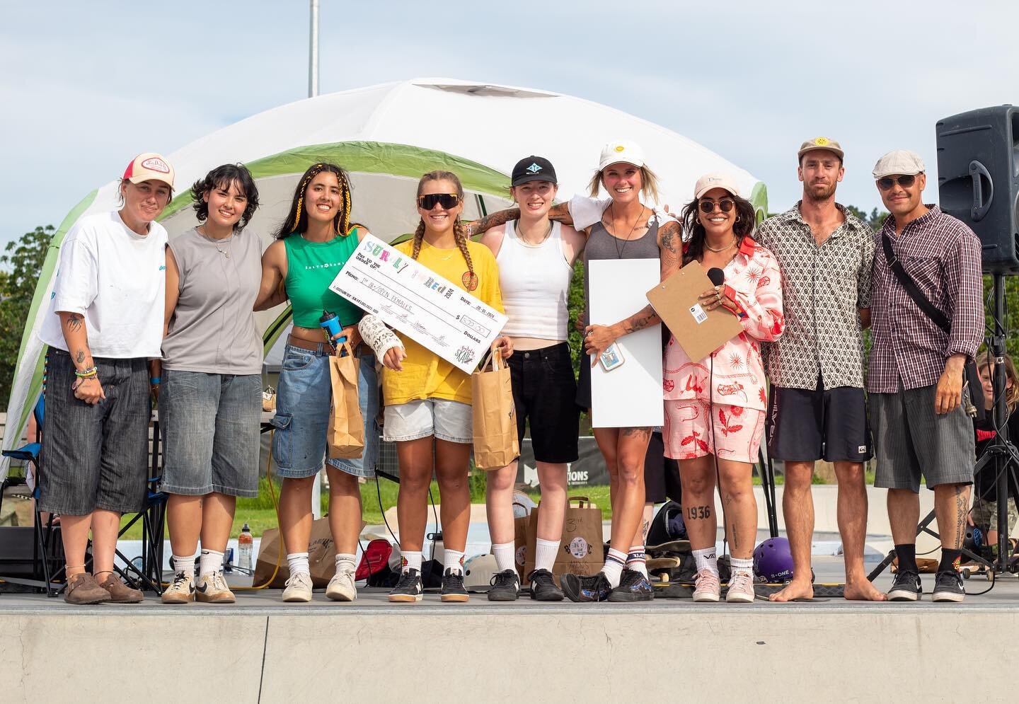 OUR 2024 SURELY SHRED PRIZEWINNERS 🏆🛹

massive thank you to all of the competitors who gave it their all on the day &amp; to all the supporters who got behind everyone !!! 

📸 @georgiarichardson___