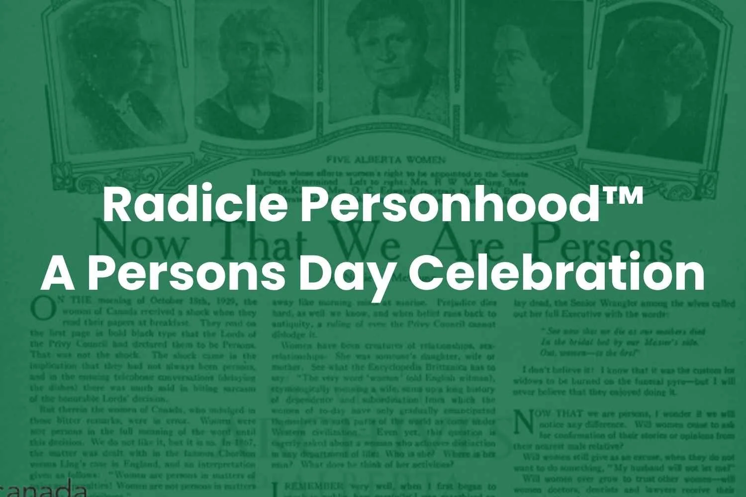 radicle Personhood™