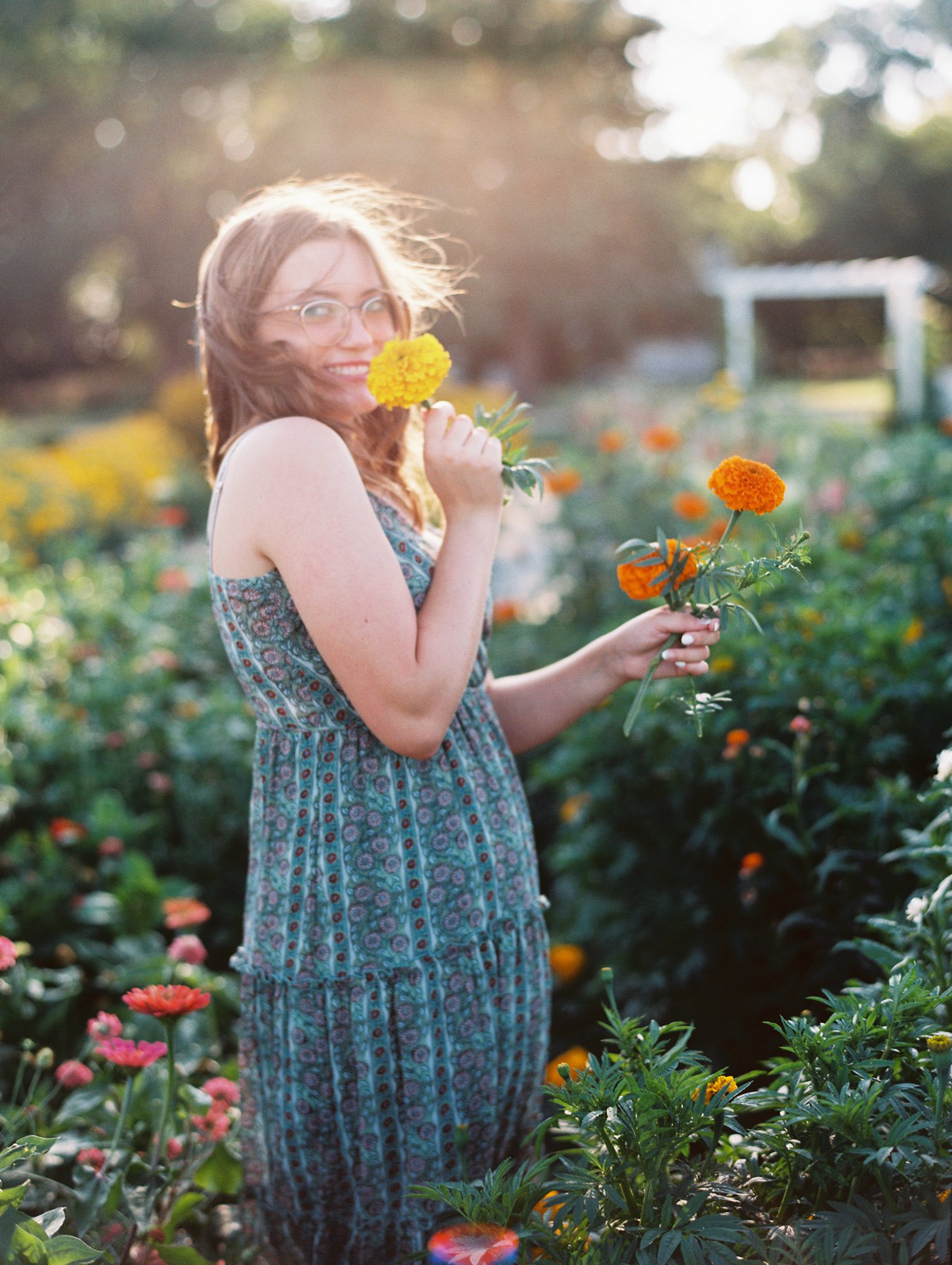 Sioux Falls Senior Portrait Photographer Fun Unique Colorful Senior Photos