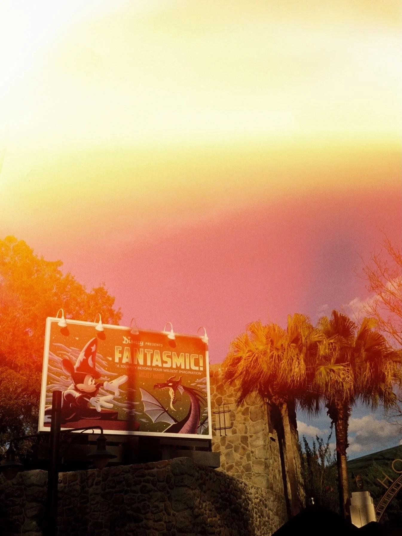 Some more scenes from the happiest place on earth ✨ including a few from my reto camera that I am pretty sure (unbeknownst at the time) had a broken shutter resulting in some weird overexposure marks. Shooting film: never a dull moment! 

🎞️ a mix o