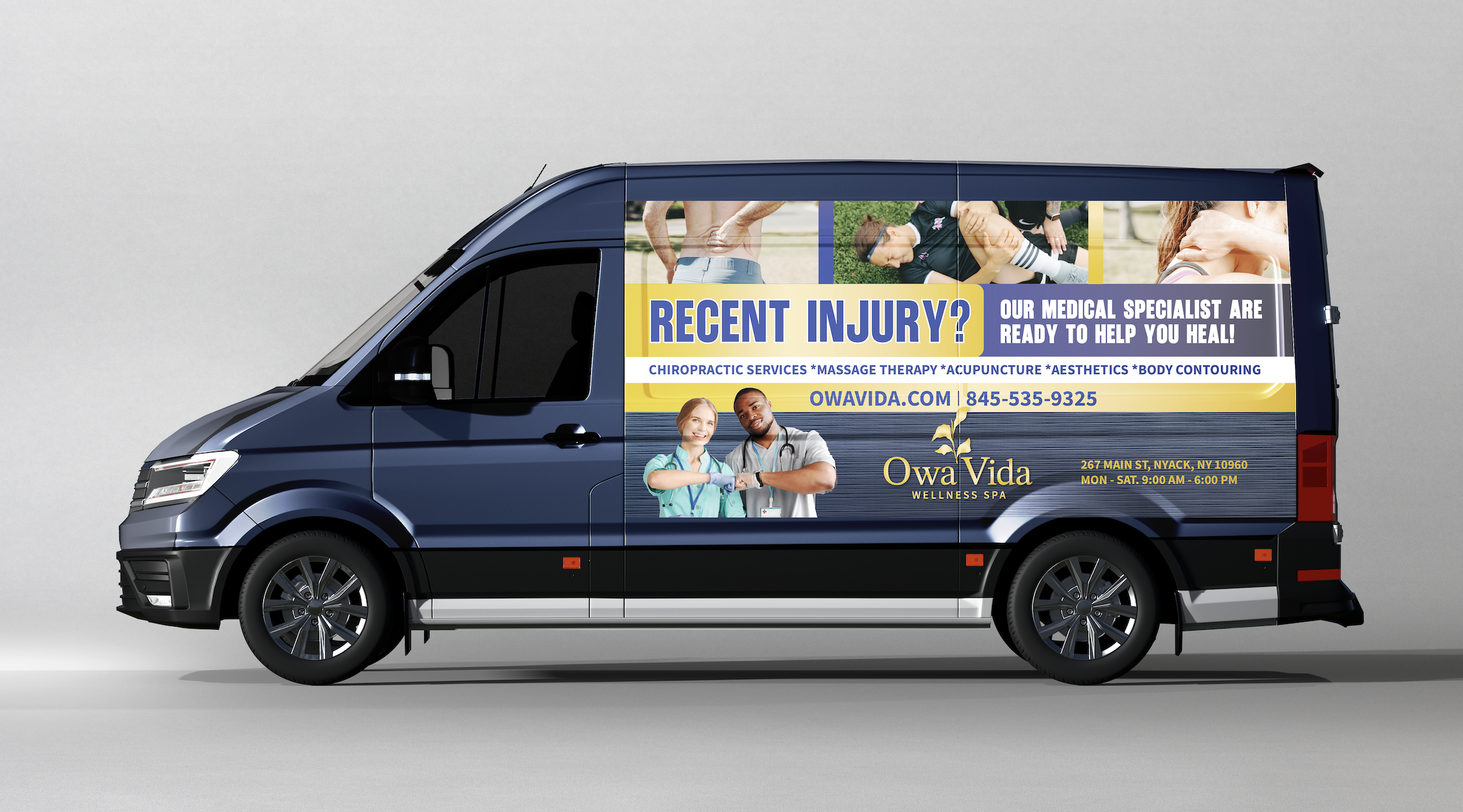 Vehicle Wrap - Wellness Promotion
