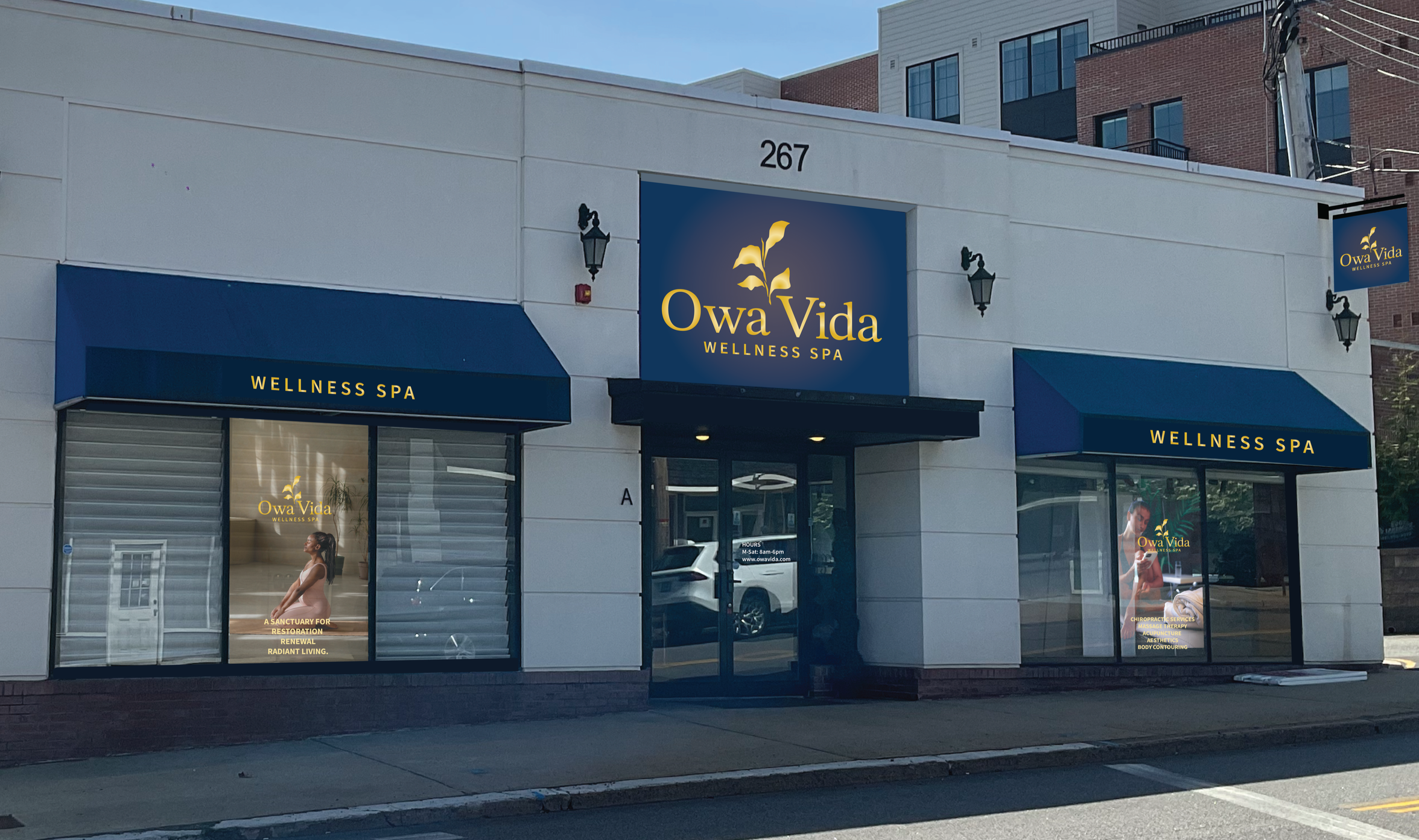 Retail Branding - Wellness Center