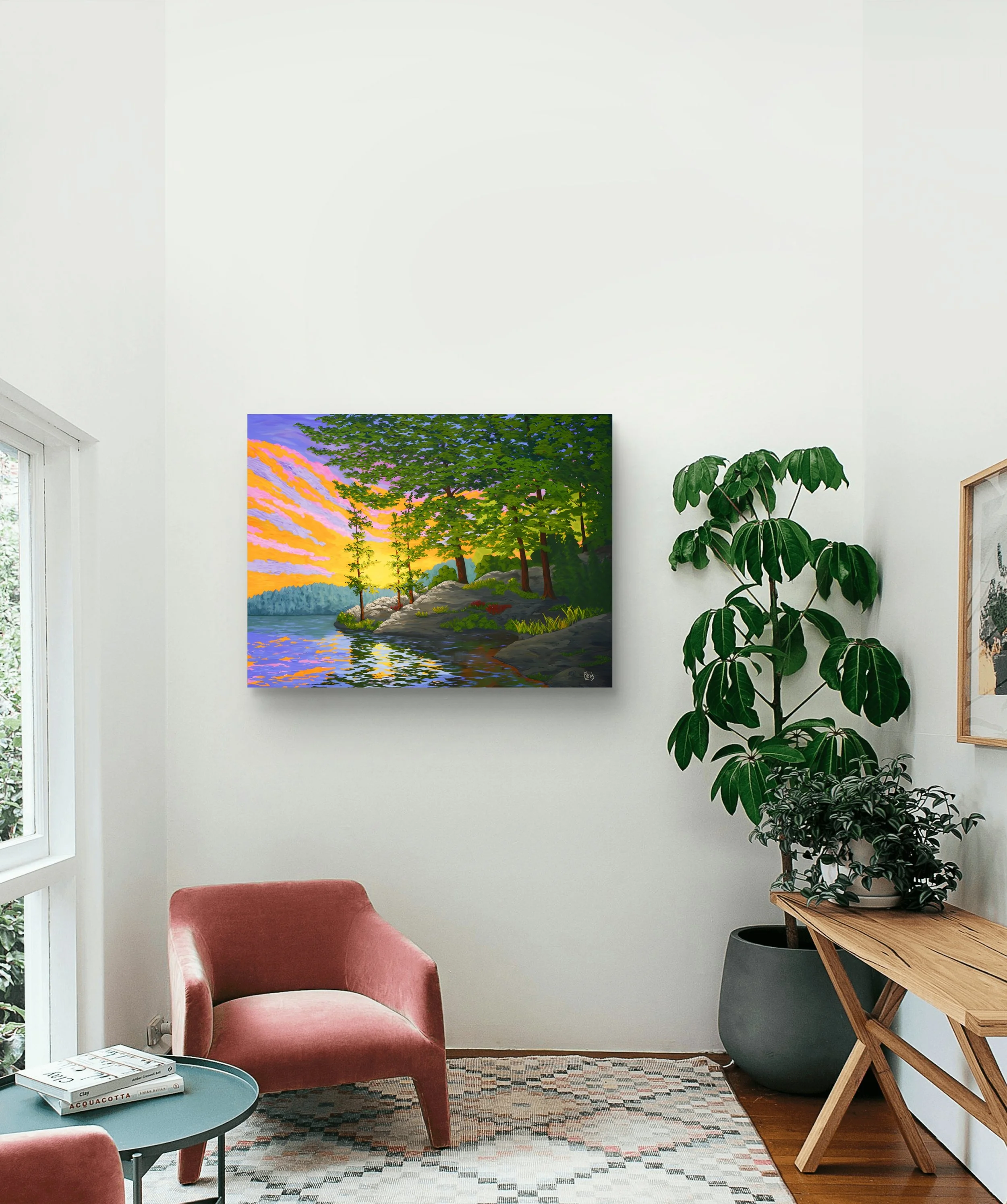 gibson river sunrise 2 frame it.jpg