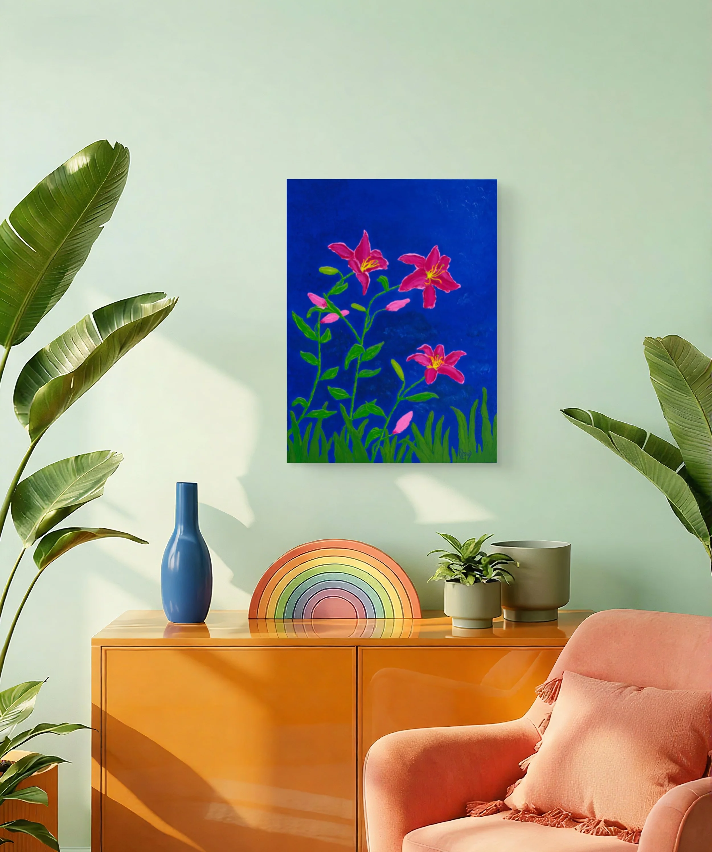 spring lillies 2 frame it done.jpg