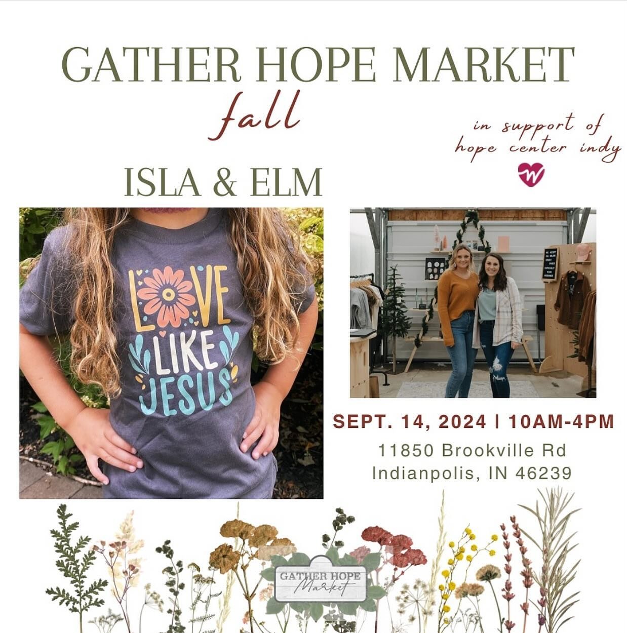 If you don&rsquo;t have plans this weekend, come shop Local vendors @gatherhopemarket this Saturday 10am-4pm. Check out their page for other vendor spotlights that will be there. If you haven&rsquo;t heard of The Hope Center this is a great time to c