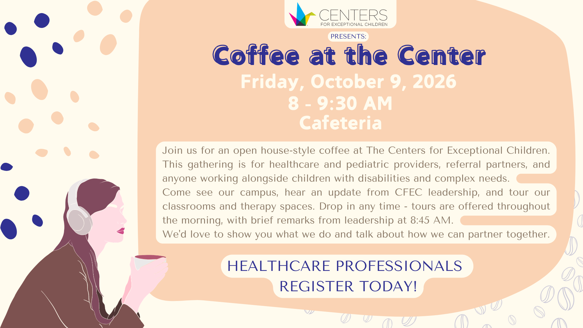 Coffee at the Center 10/9