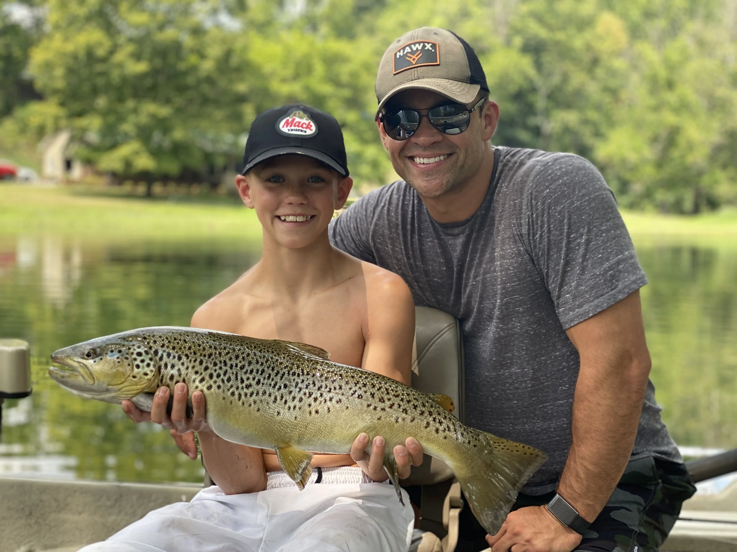 South Holston River fly fishing gear setup