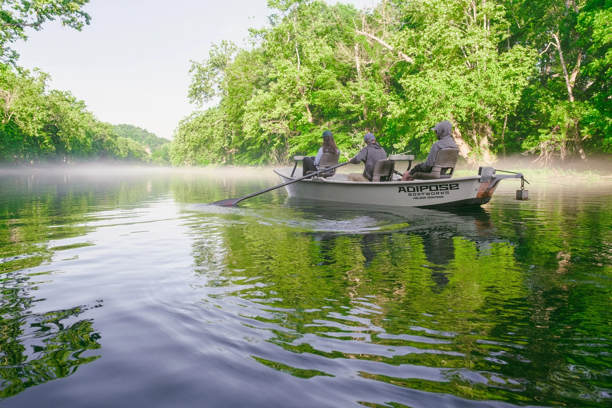 South Holston River fly fishing gear setup