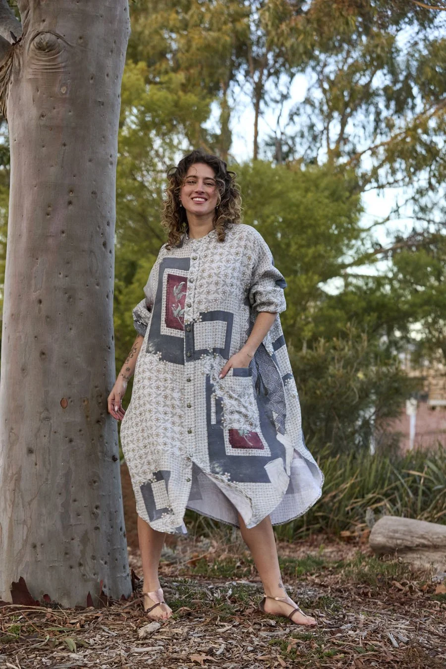 CIR00106A PRUE SHIRT DRESS,
MODEL'S OWN SHOES