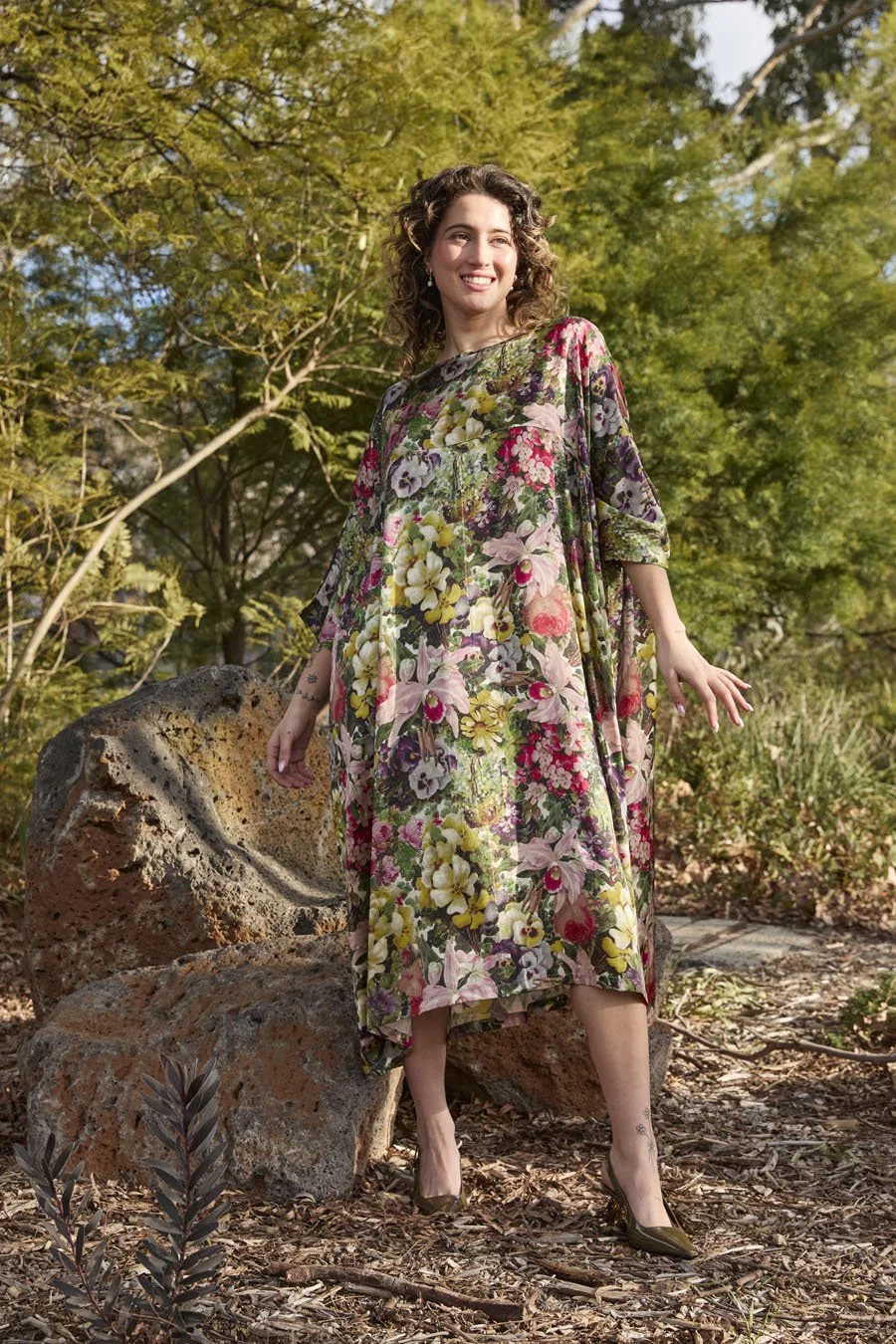 CIR01110B PLAYGROUND DRESS,
MODEL'S OWN SHOES