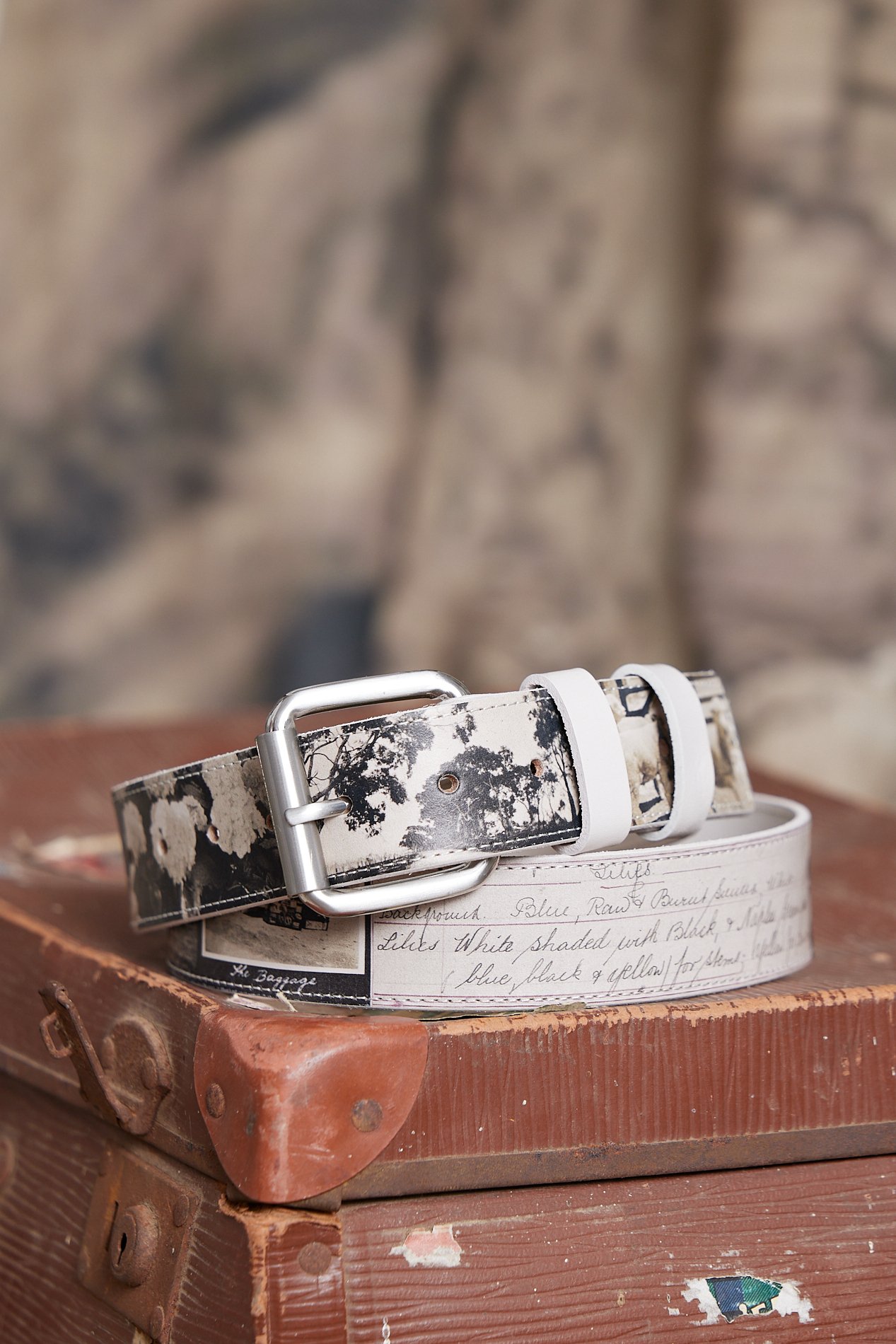 CIR0017 ARTWORKS BELT (SILVER BUCKLE)