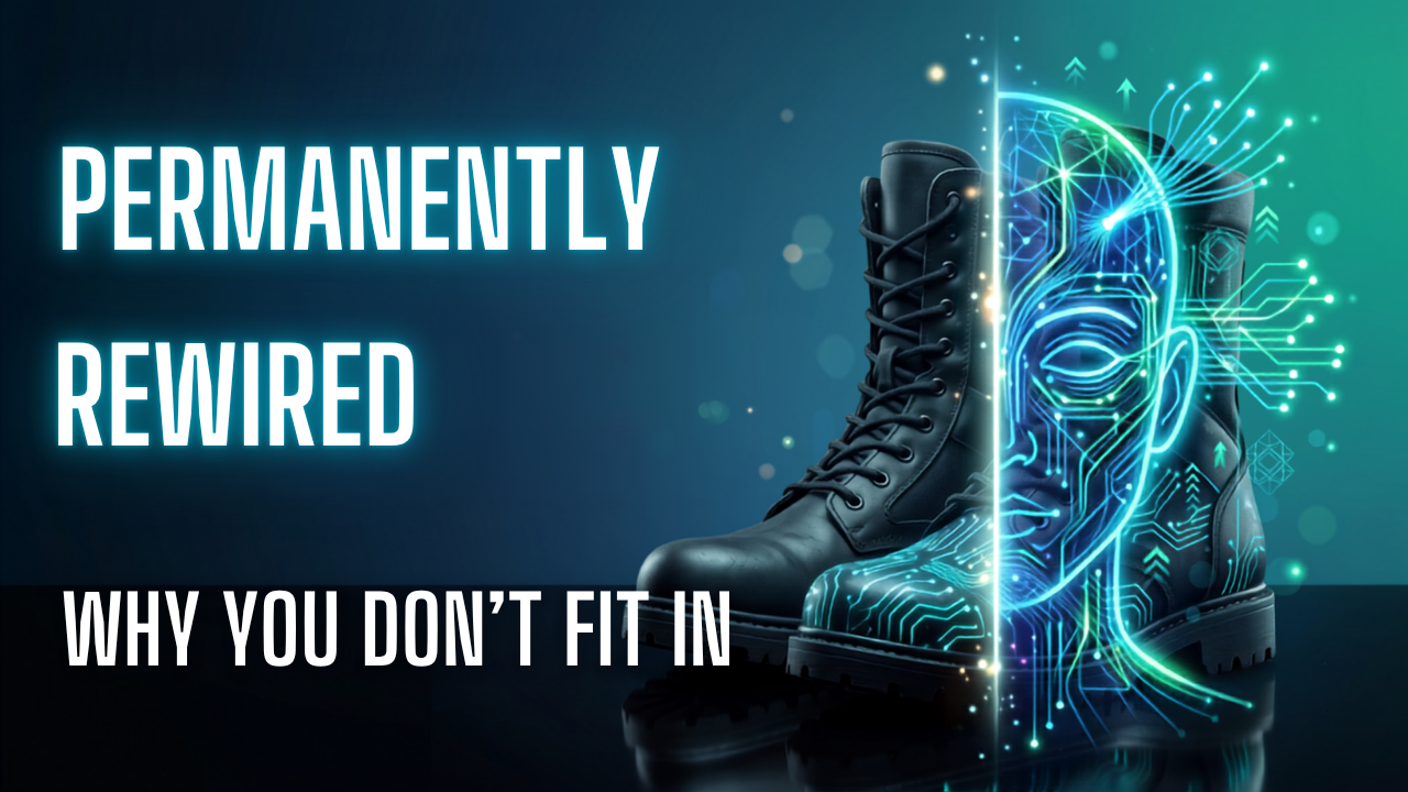 The Permanent Rewire: Why Military Life Changes You