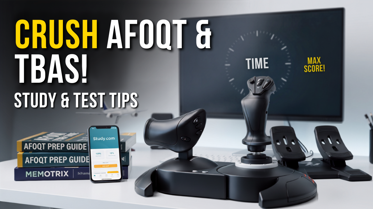How to Prepare for the AFOQT and TBAS | Without Losing Your Mind!!!
