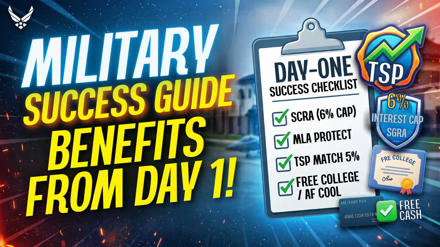 Military Success Guide: Benefits to Use From Day One