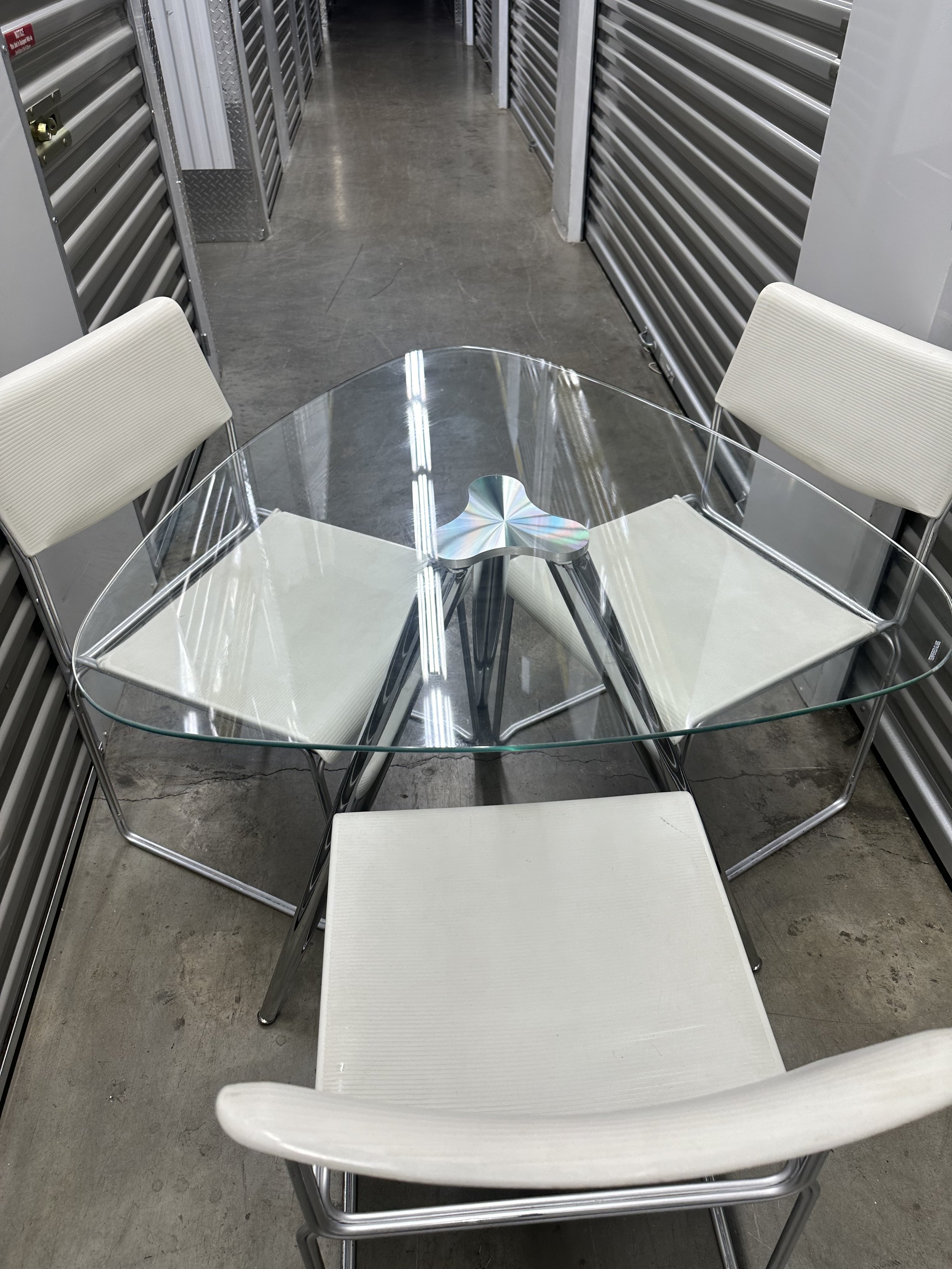 0021 Glass Croskey 3-Sided Pub Dining Table and chairs 05.jpeg