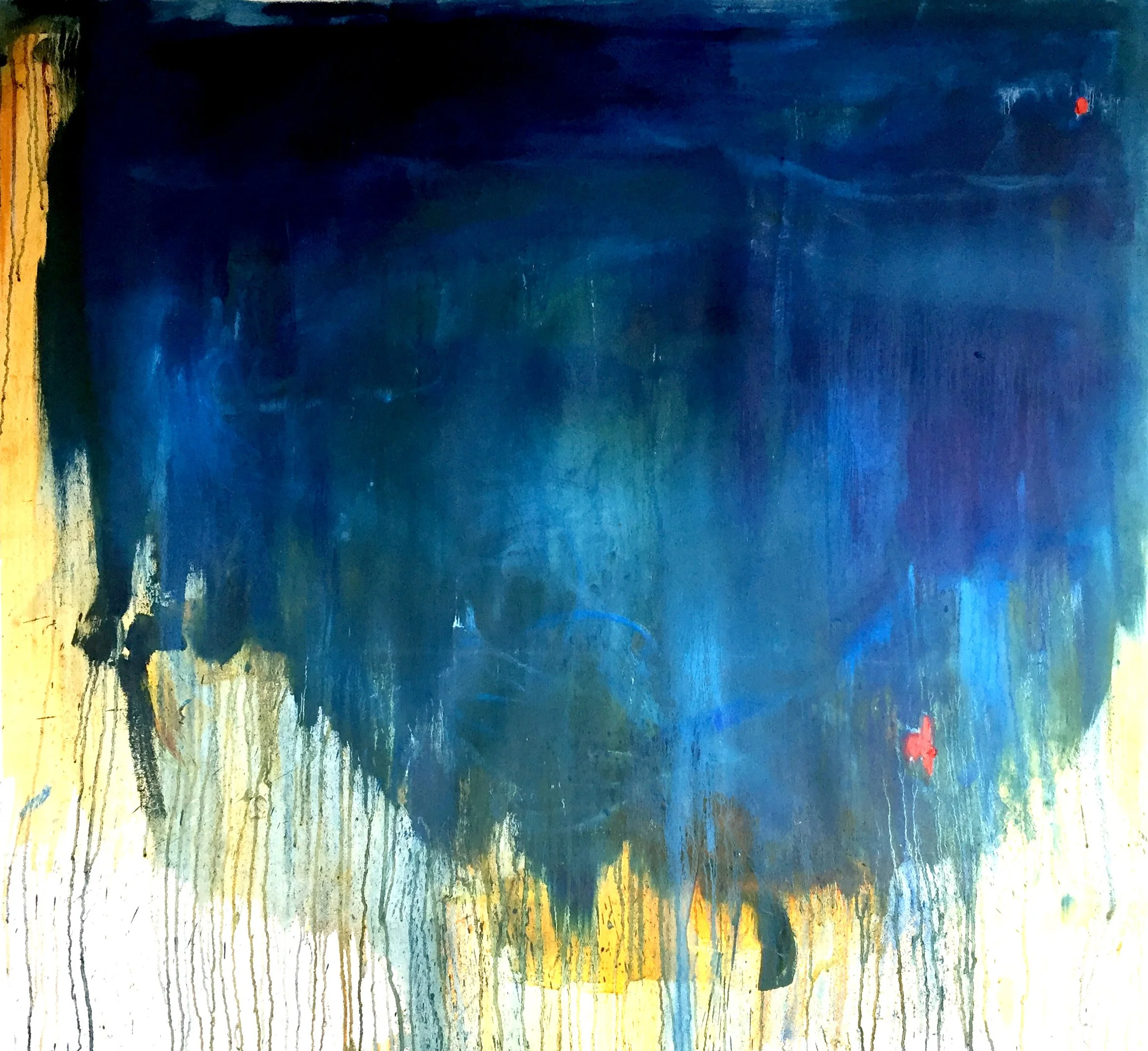 Jenny Davis_Edges __Oil paint on primed un-stretched canvas_124x124cm 3 .jpg