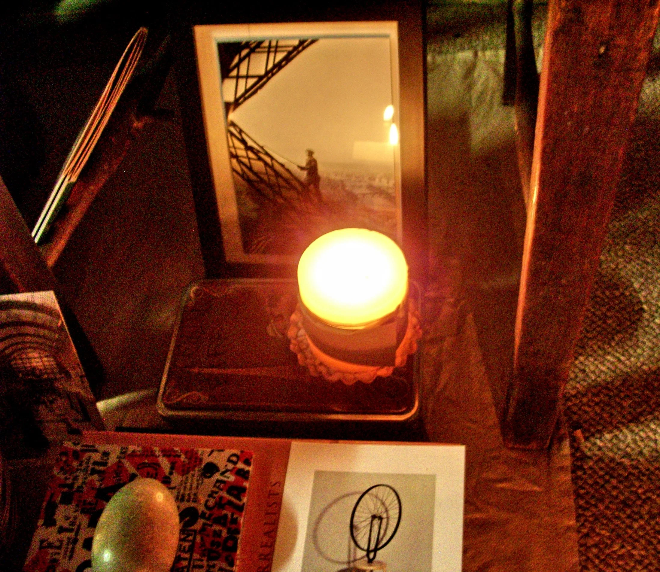 Studio Notes January - Looking Down Looking Back 
