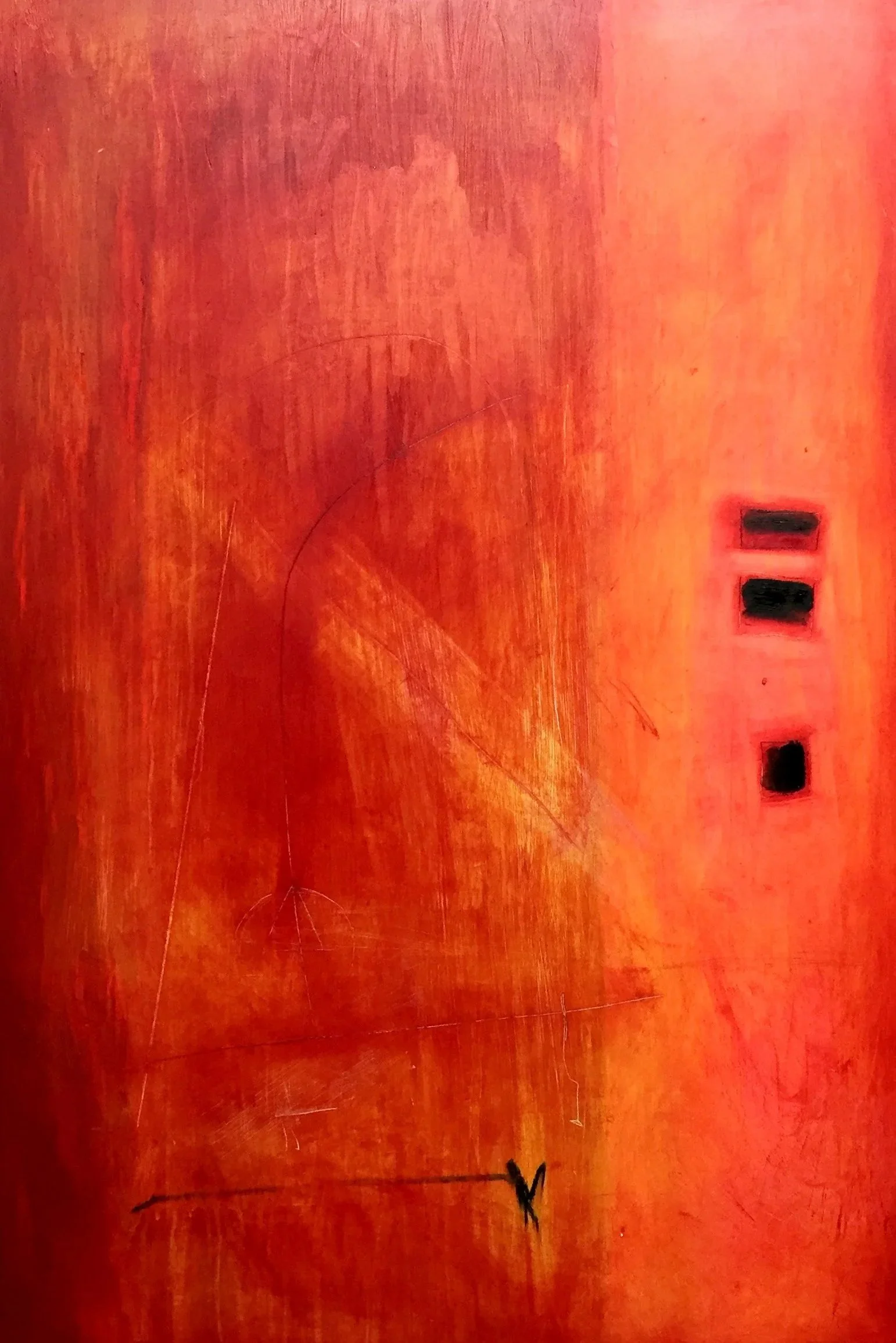Catalan Spirit Idea Language - Oil Painting
