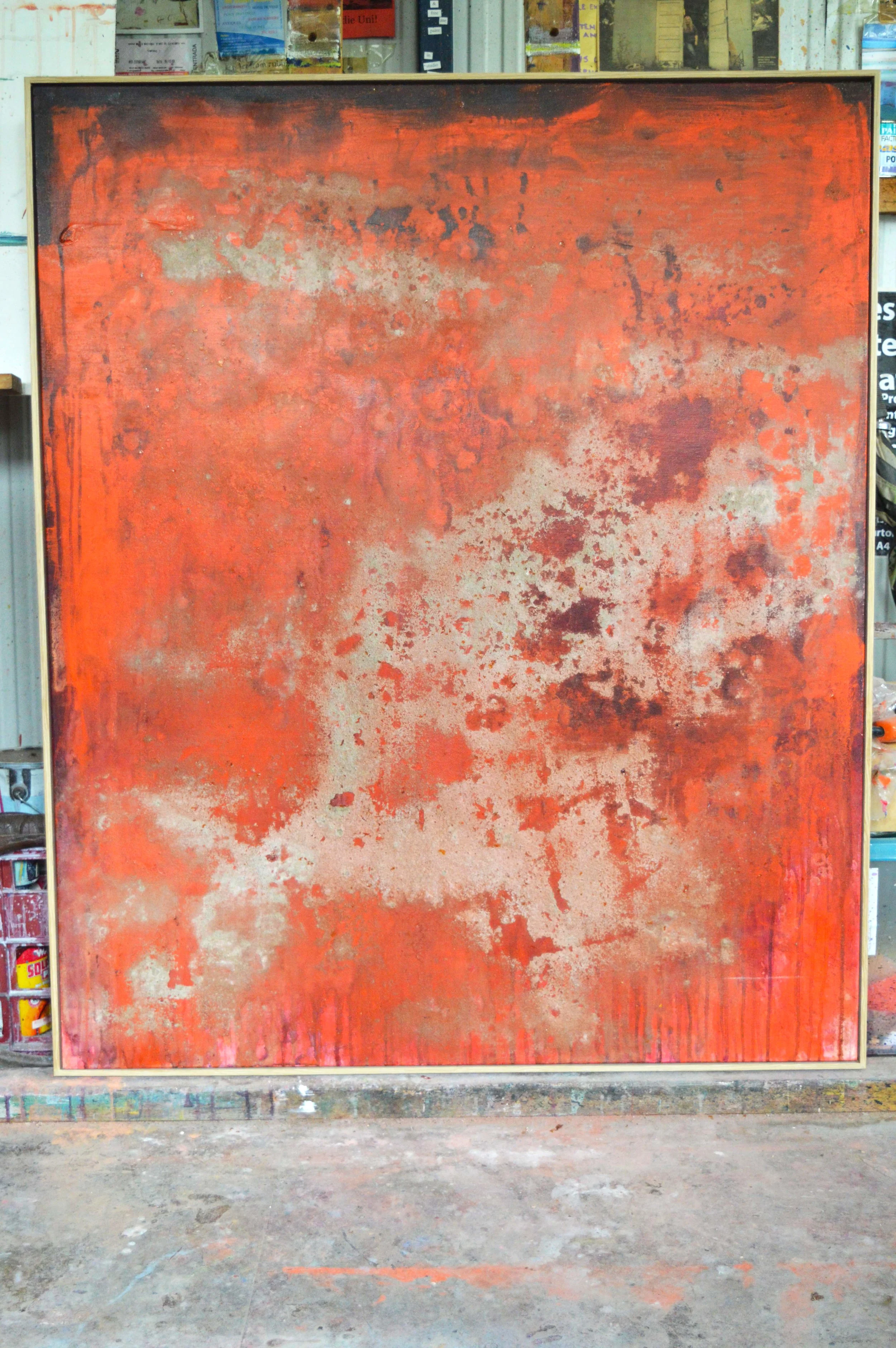Jenny Davis_Wallmatter 7_Acrylic concrete sealer_122x92cm Framed .jpg