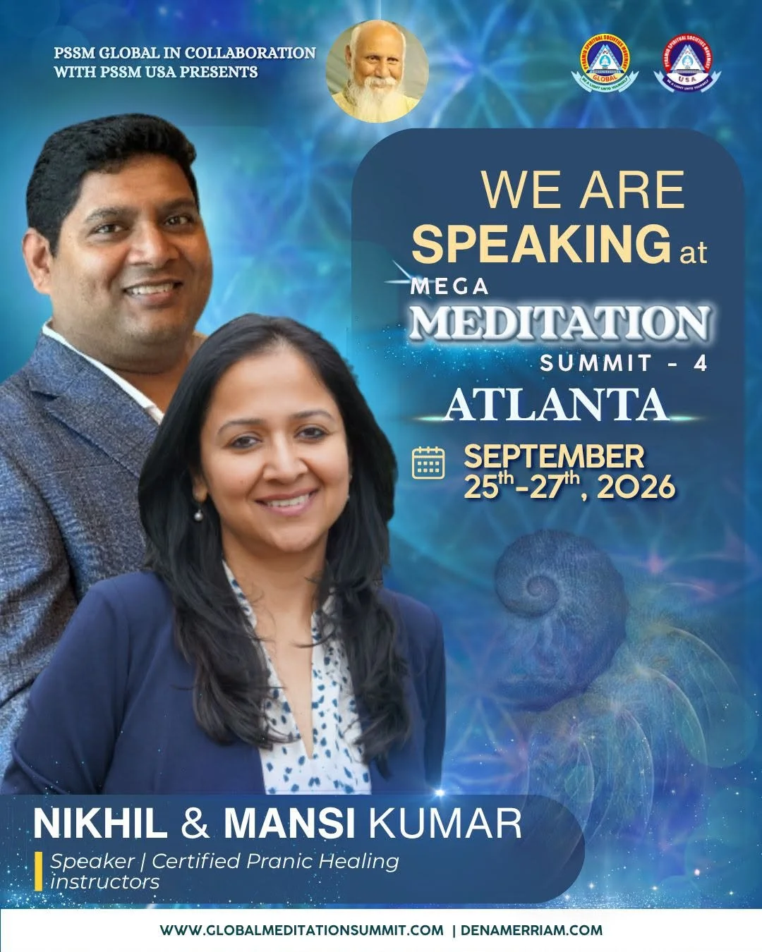 We are Speaking at Mega Meditation in Atlanta