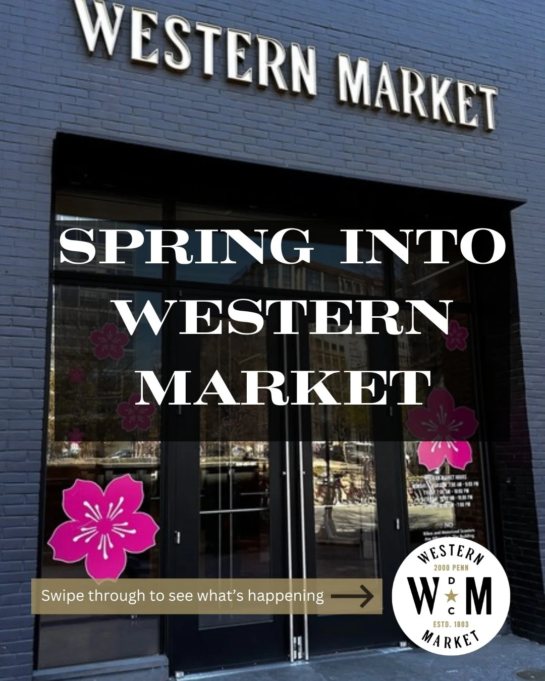 Spring into Western Market 🌸
Longer days, porch weather, and lots to look forward to.

✨ Weekly fitness classes at the market with @doonyawithrathna
🧘&zwj;♀️ Special yoga class on April 4 with @ishalallsa
🥤 @southblock now open (first of our new s