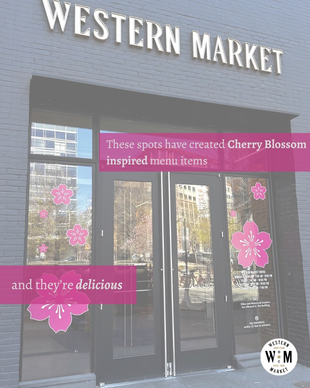 Spring is blooming at Western Market
&mdash; and so is the menu. &amp; Swipe to see what @captaincookiedc,@southblock, @eatgigispasta and @dukesgrocery are serving during Cherry Blossom Festival. &rarr;