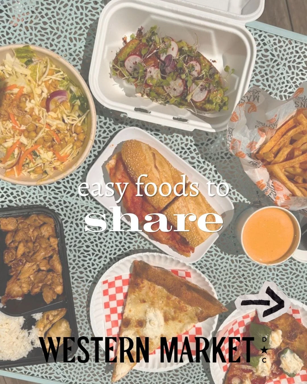 some foods are just better passed around 🤝 

📍Western Market