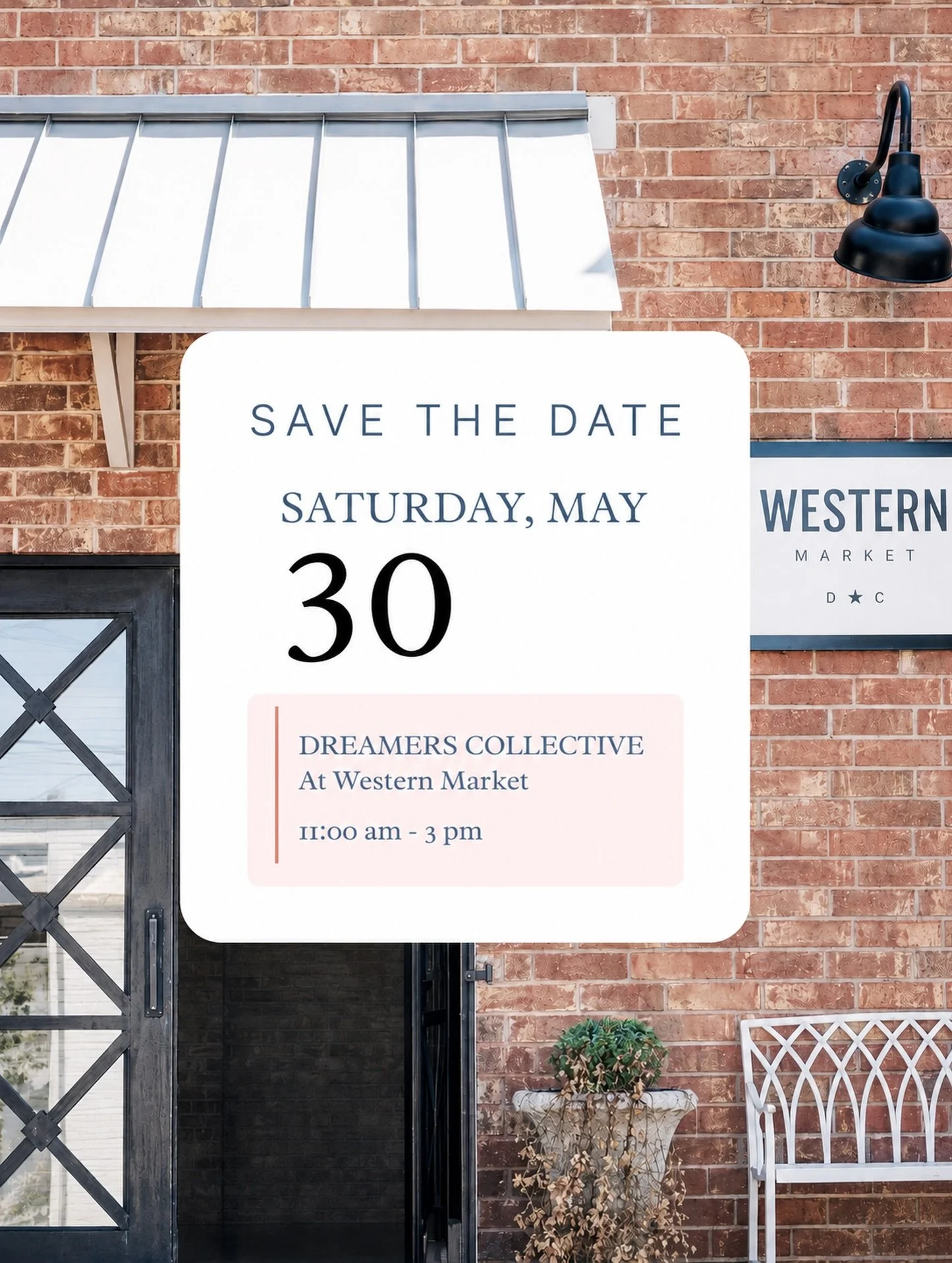 @dreamerscollective.dc is back at Western Market ✨🛍️
Save the date for Saturday, May 30 from 11am&ndash;3pm and shop local makers, discover unique finds, and spend the afternoon supporting small businesses in the heart of DC. #DCThingsToDo #ShopSmal