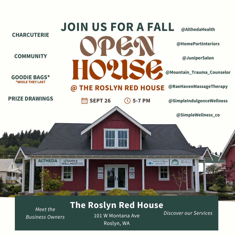 Fall Open House at The Roslyn Red House! — Altheda Health