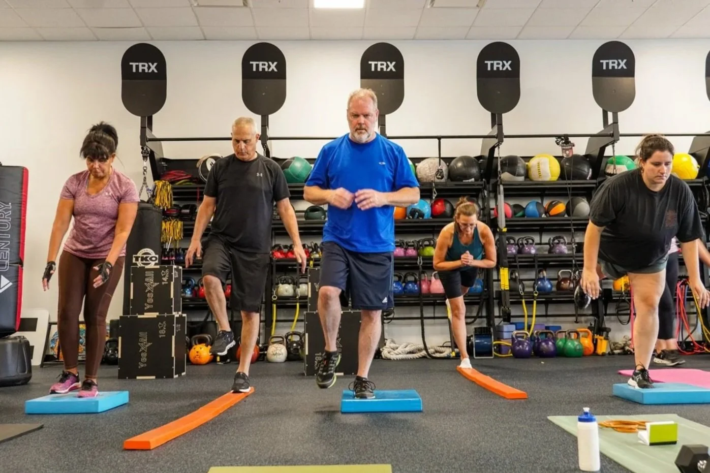 Push harder, stay accountable, and celebrate progress together with our Small Group Training sessions.