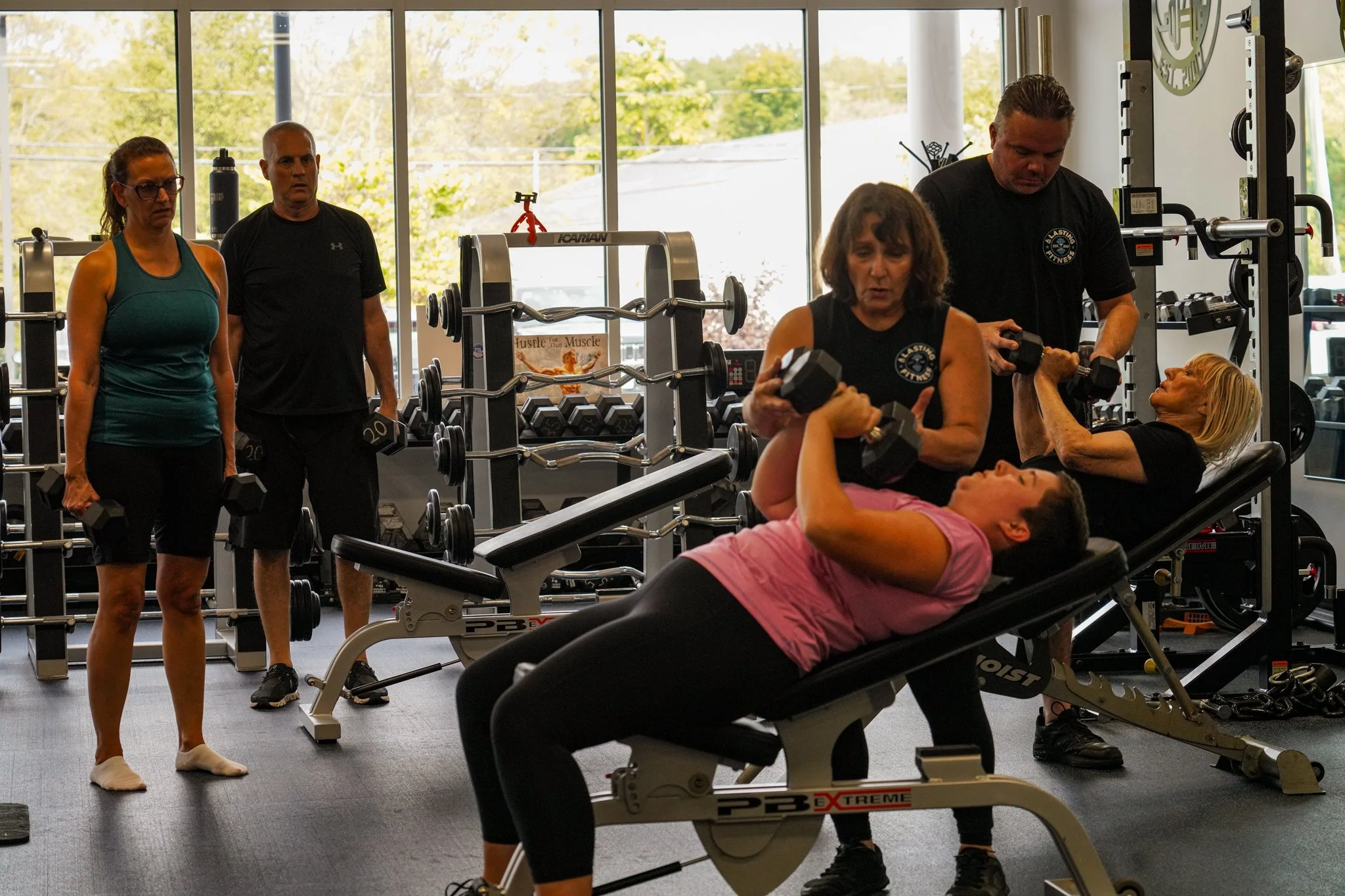 Chest Press, Personal Training, 1 on 1 training